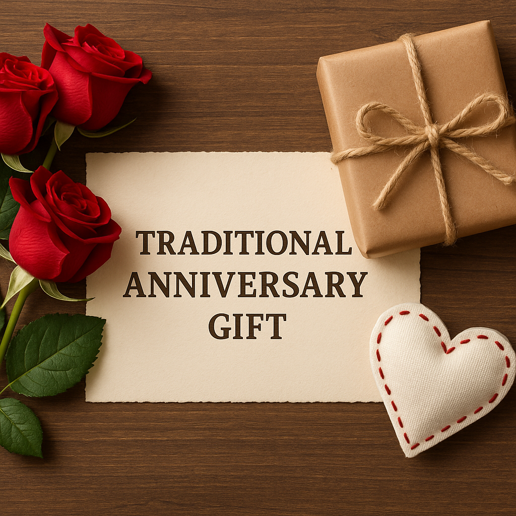 Traditional wedding gift list by year