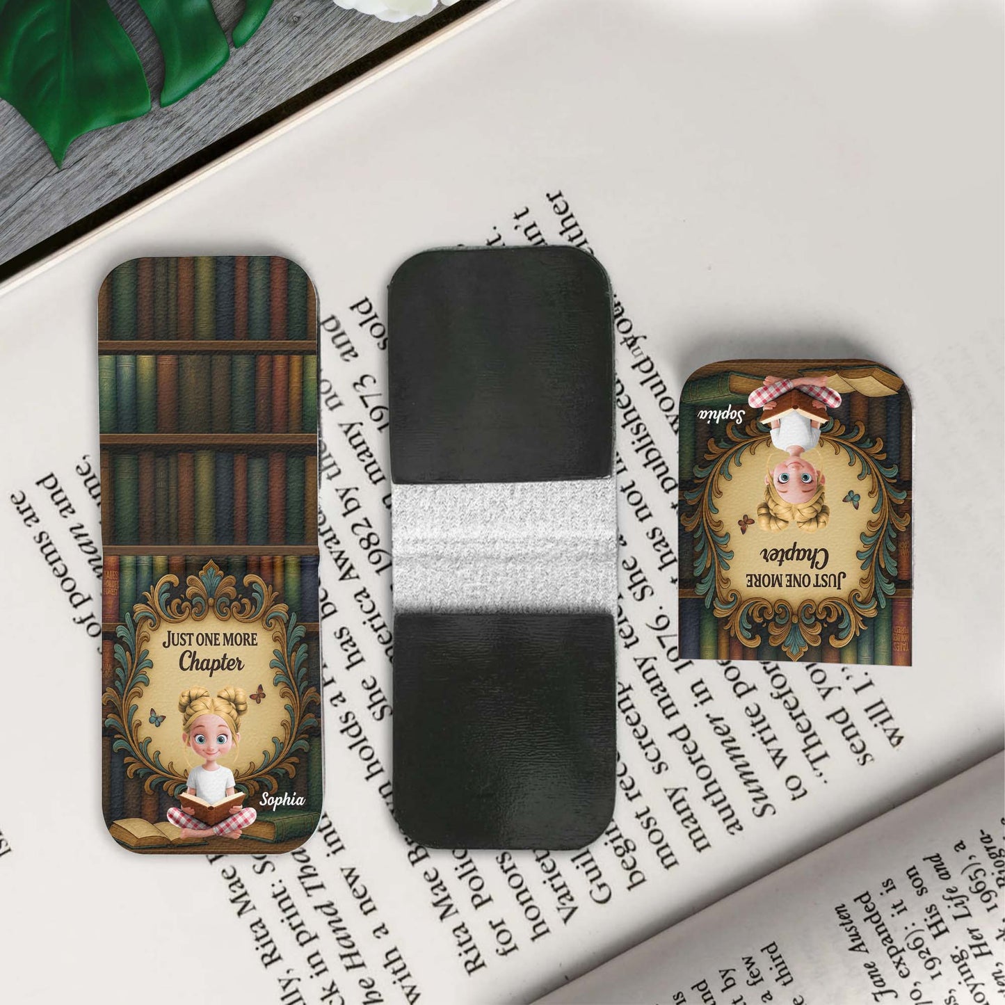 Just One More Chapter With Girl Reading