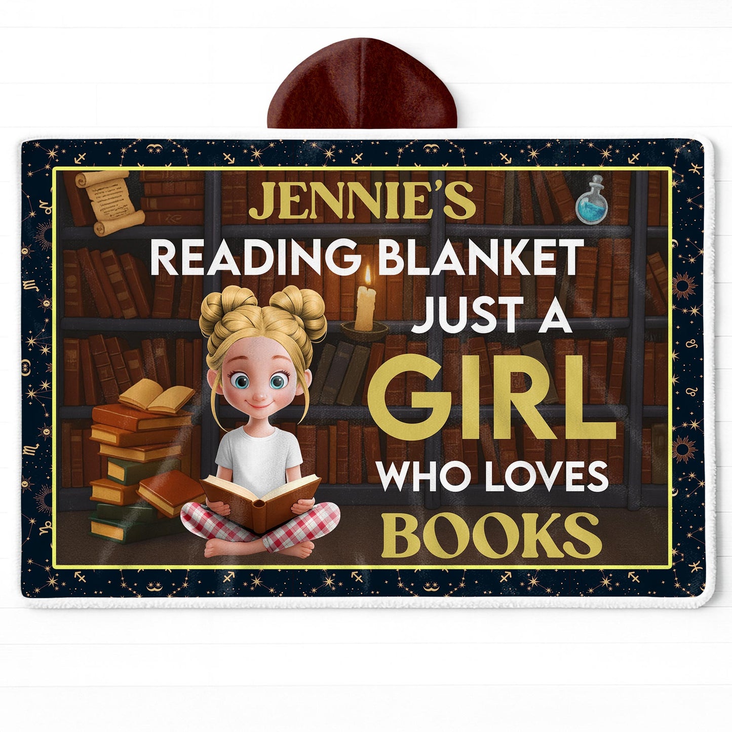 Just A Girl Who Loves Books, Reading Time Design