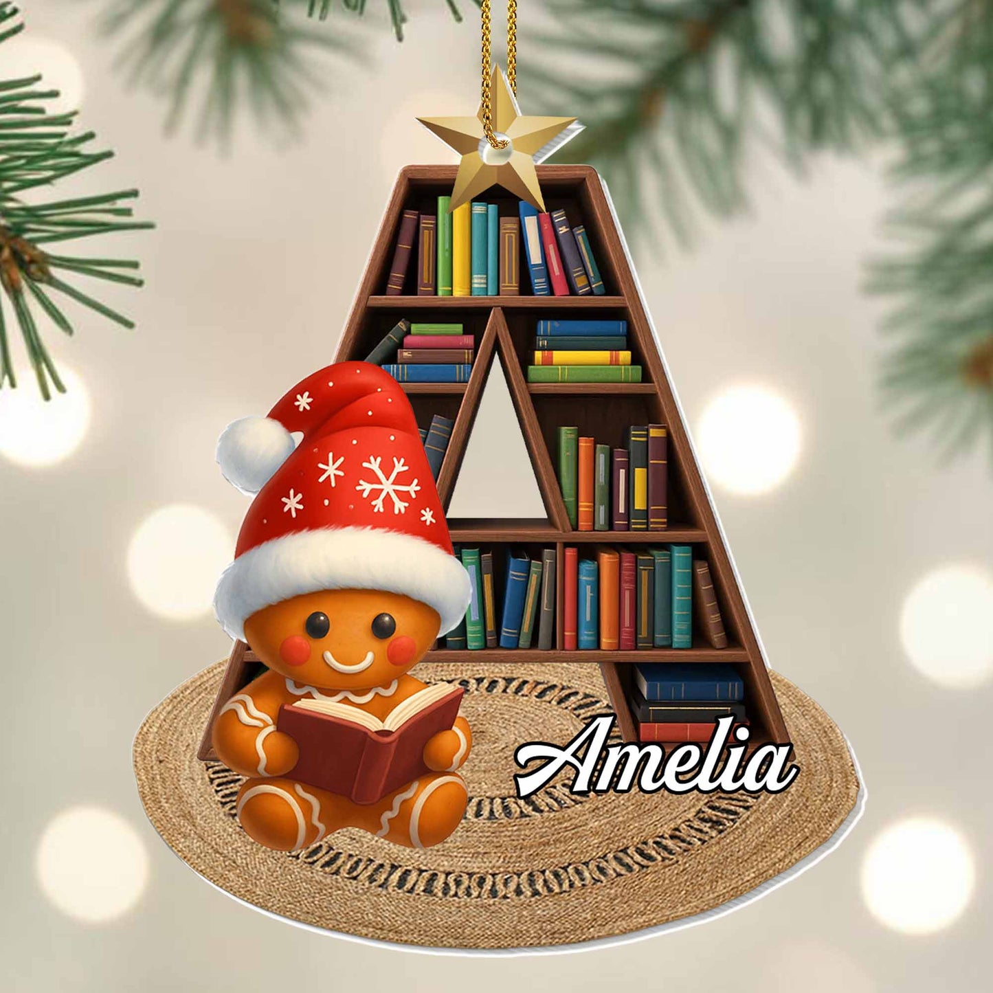 Cozy Reading Moments With You, Books And Gingerbread