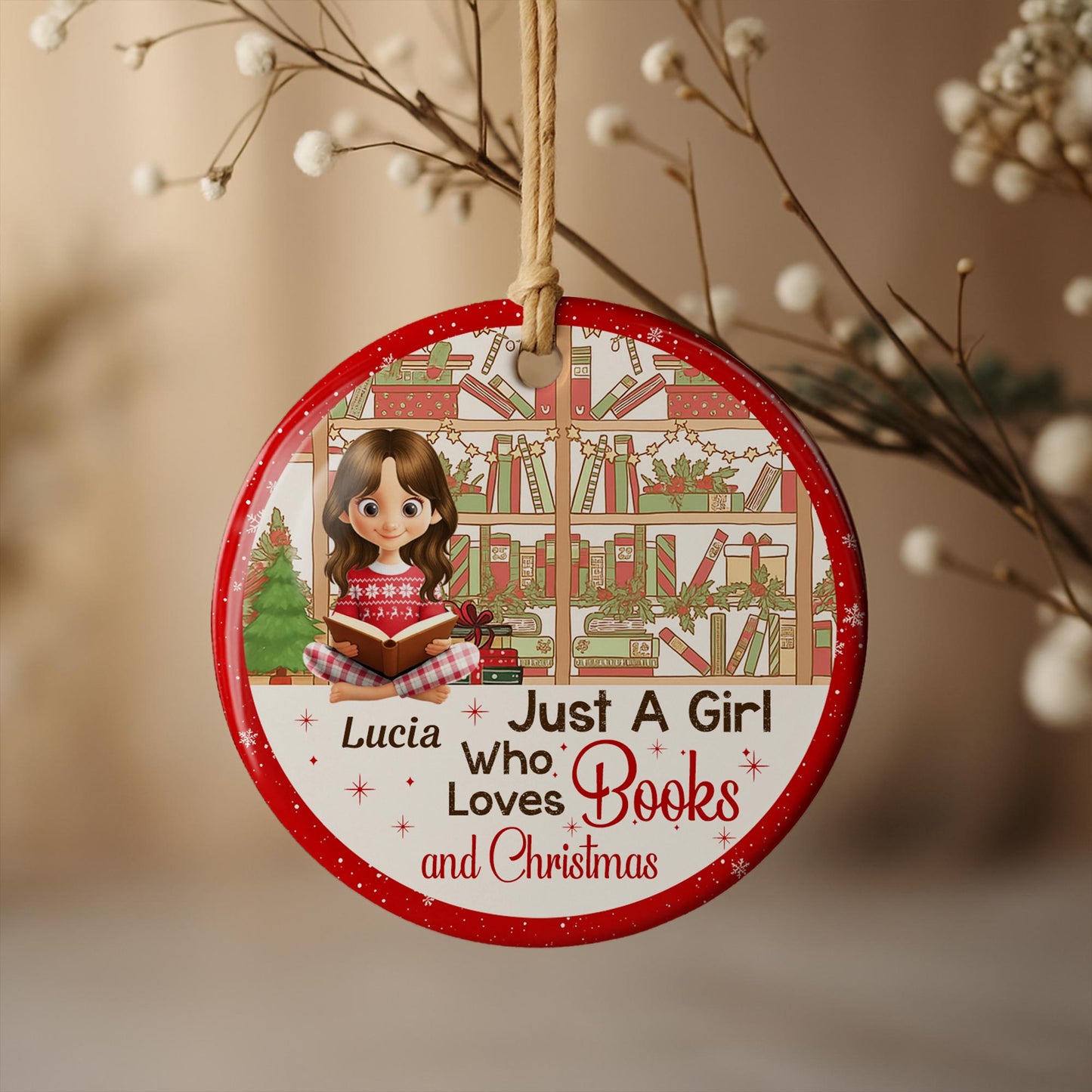 Just A Boy Who Loves Books And Christmas