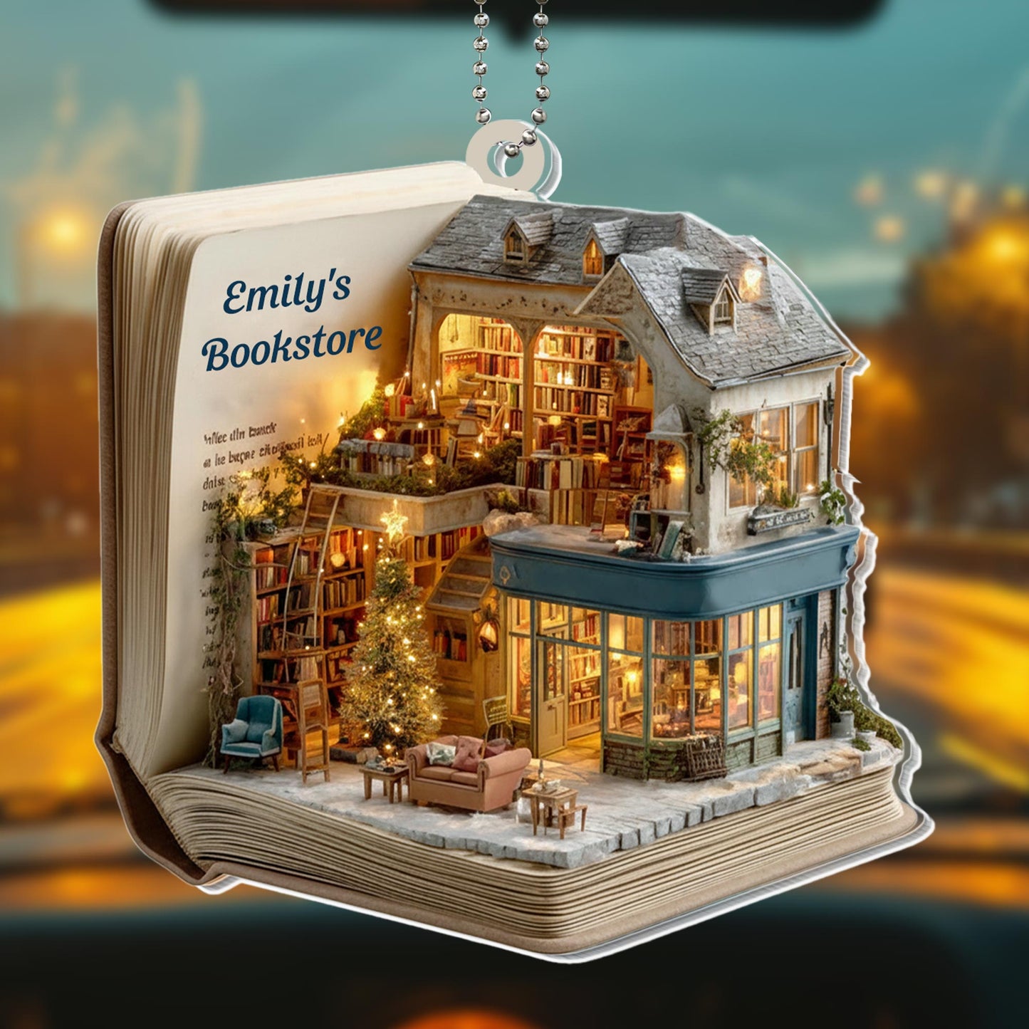 Write Our Own Stories, Bookstore House Ornament