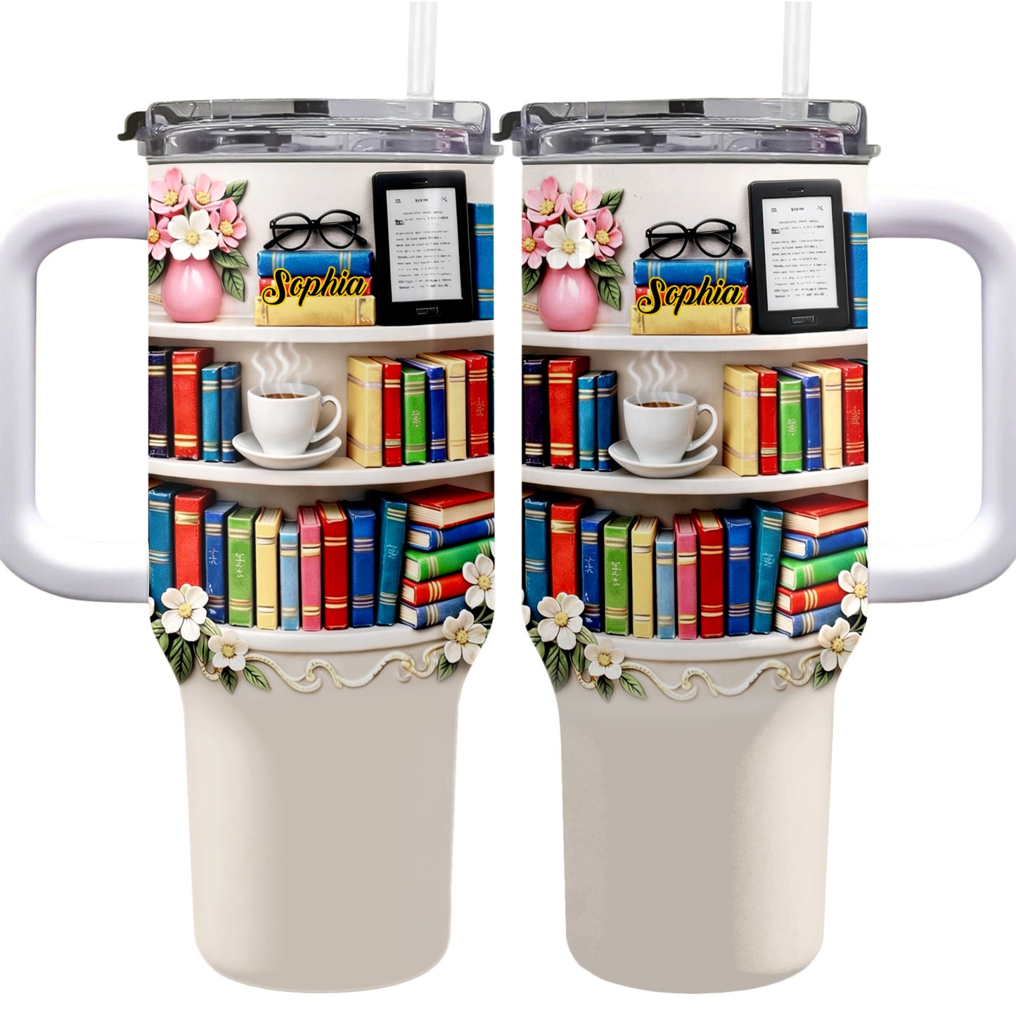 Books, Flowers, A Perfect Day With My Favorite Reads