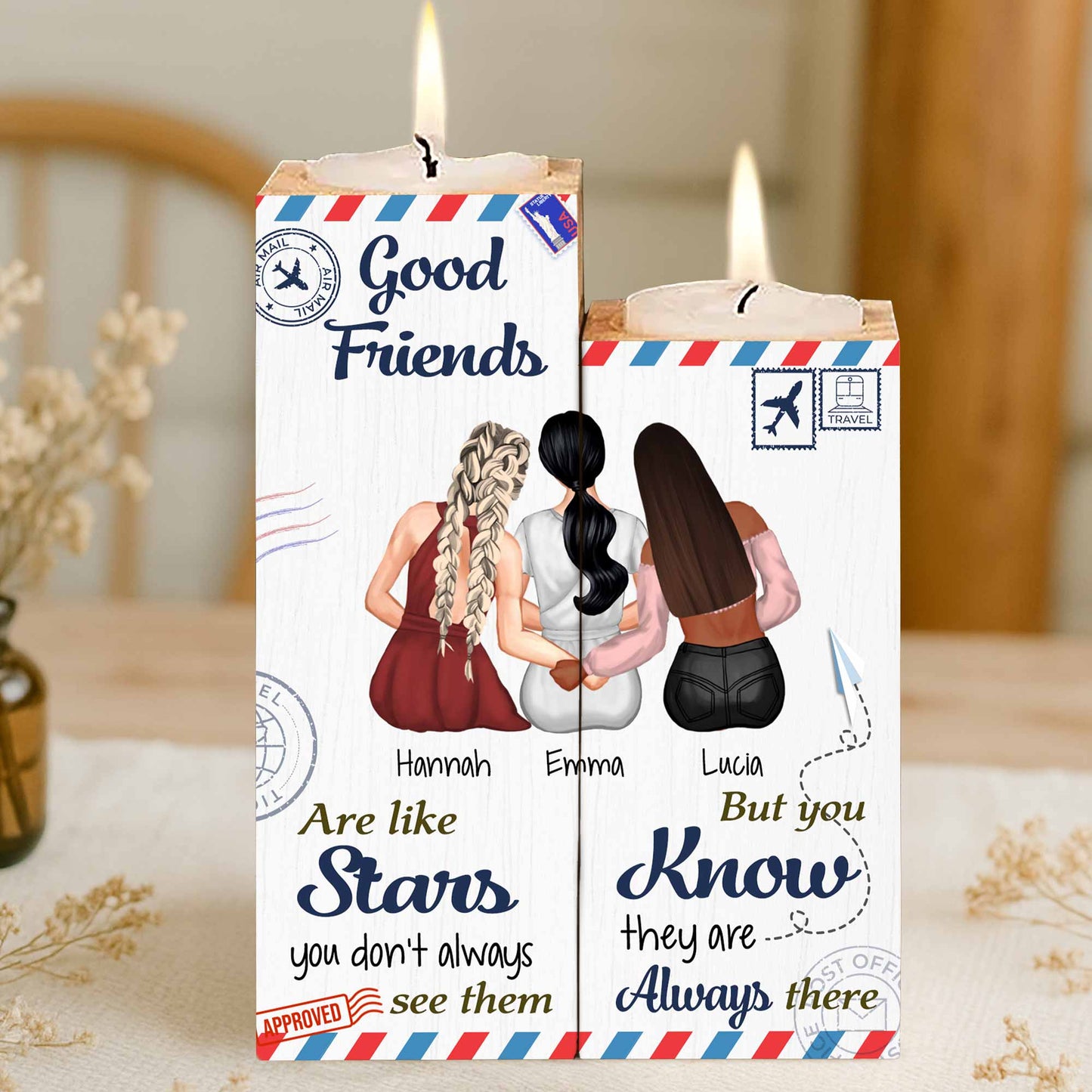 Good Friends Are Like Stars, Perfect For Best Friends