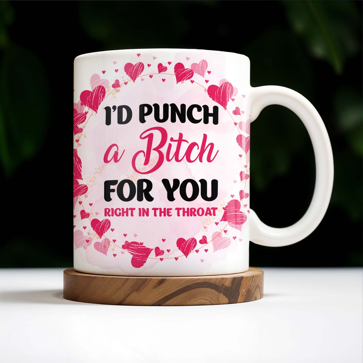 Sisters Forever Punch For You Right in The Throat Mug
