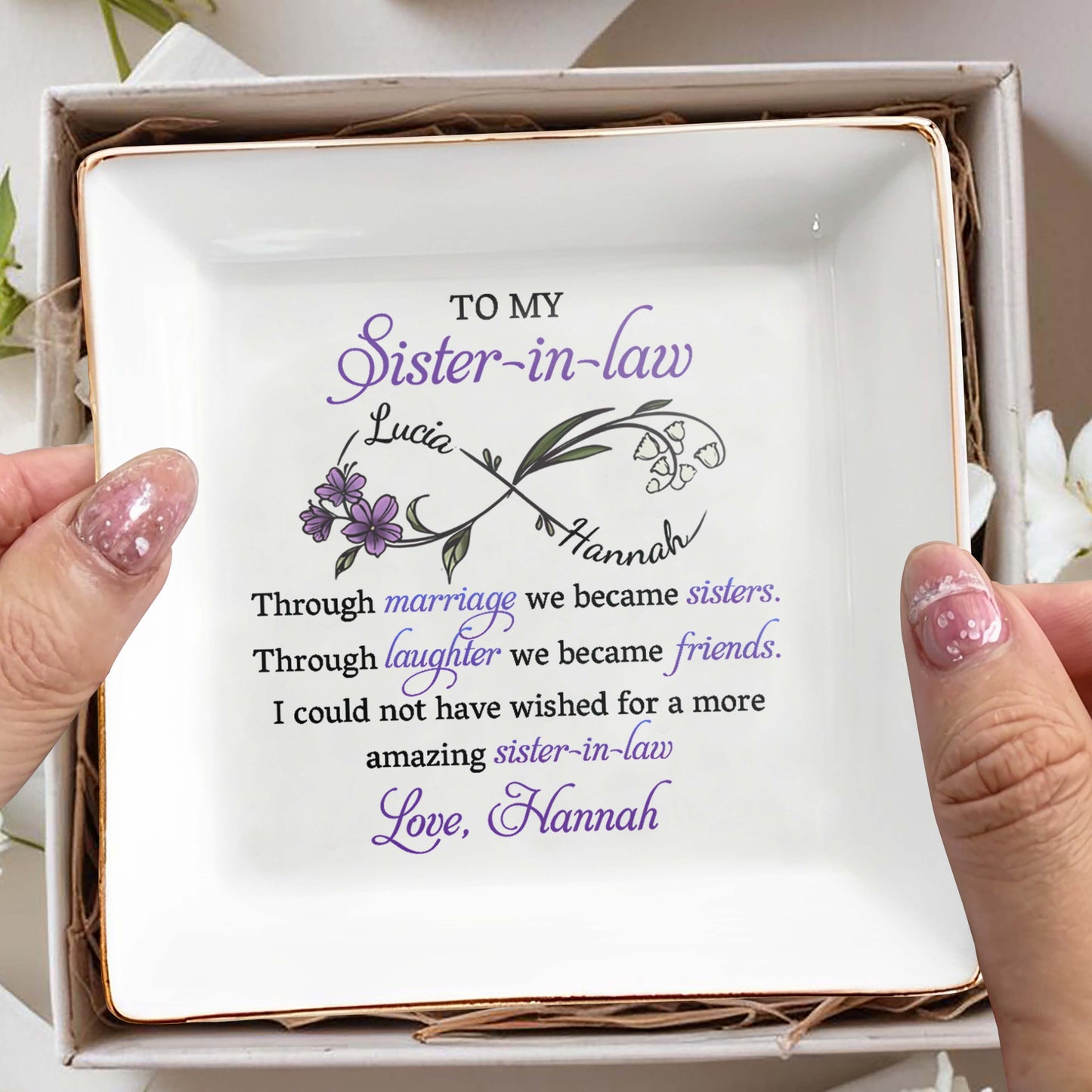 To My Sister-in-Law, Through Marriage We Became Sisters