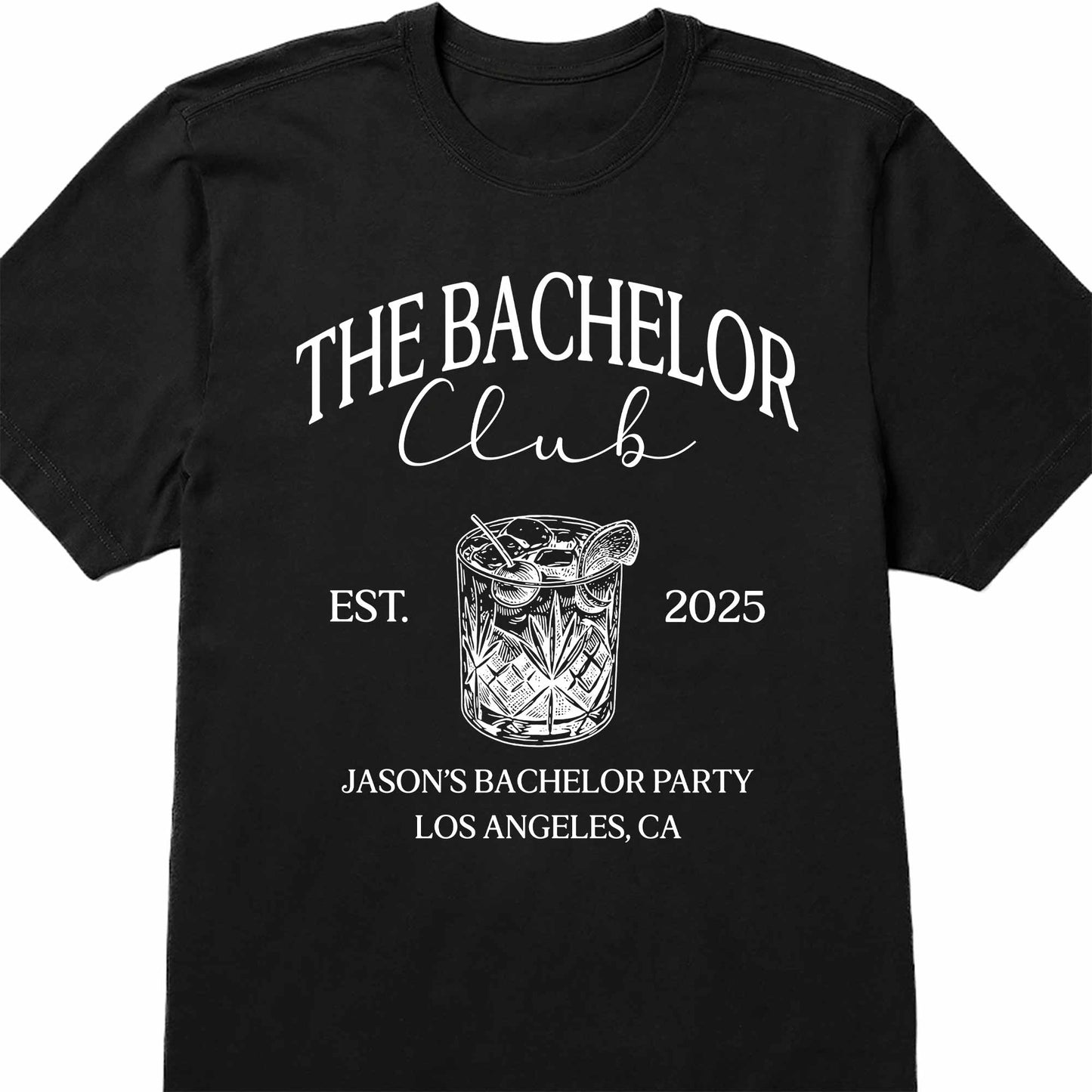 The Bachelor Club, Bachelor Party Cocktail Design