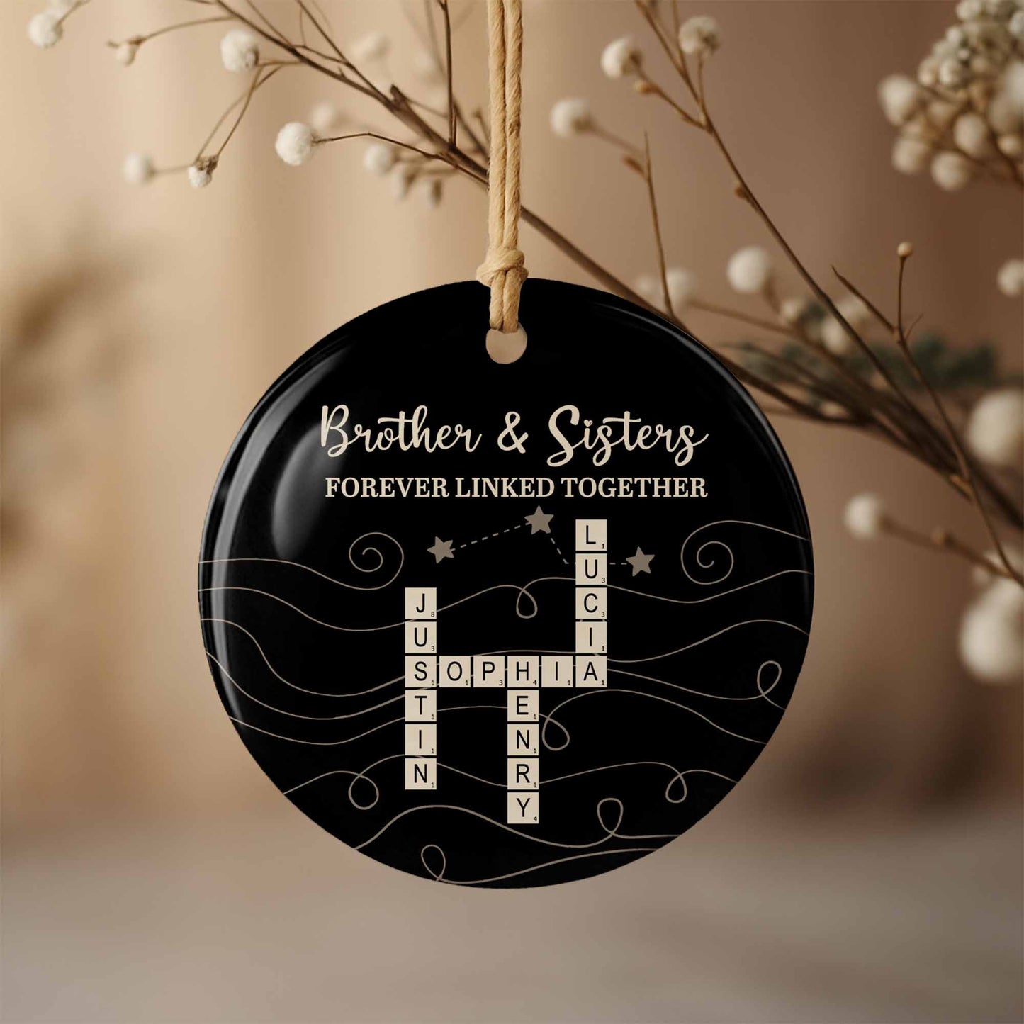 Brother & Sisters Forever Linked Together, Crossword Design