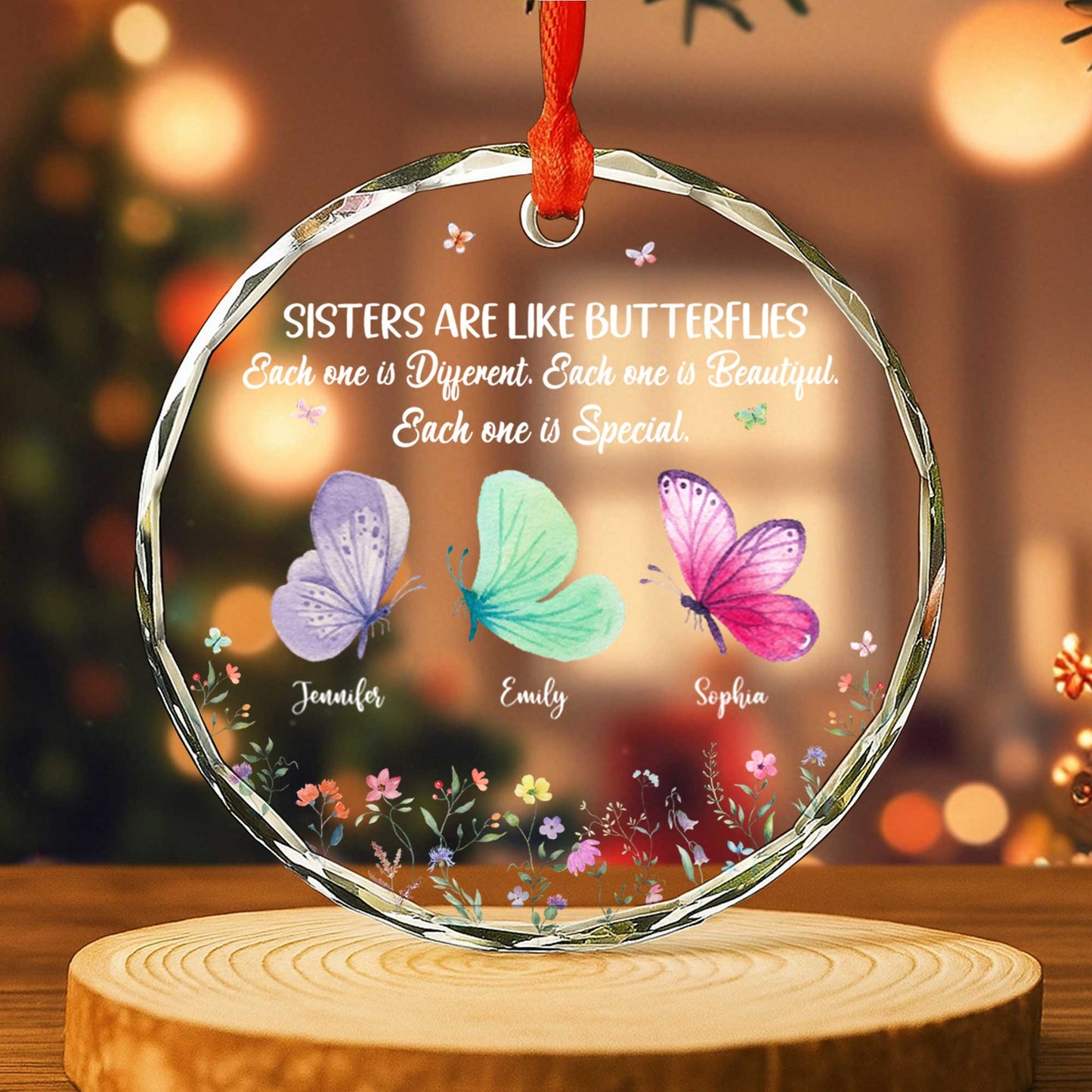 Sisters Are Like Butterflies, Beautiful And Special