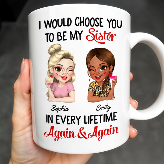 I Would Choose You To Be My Sister, Cartoon Characters