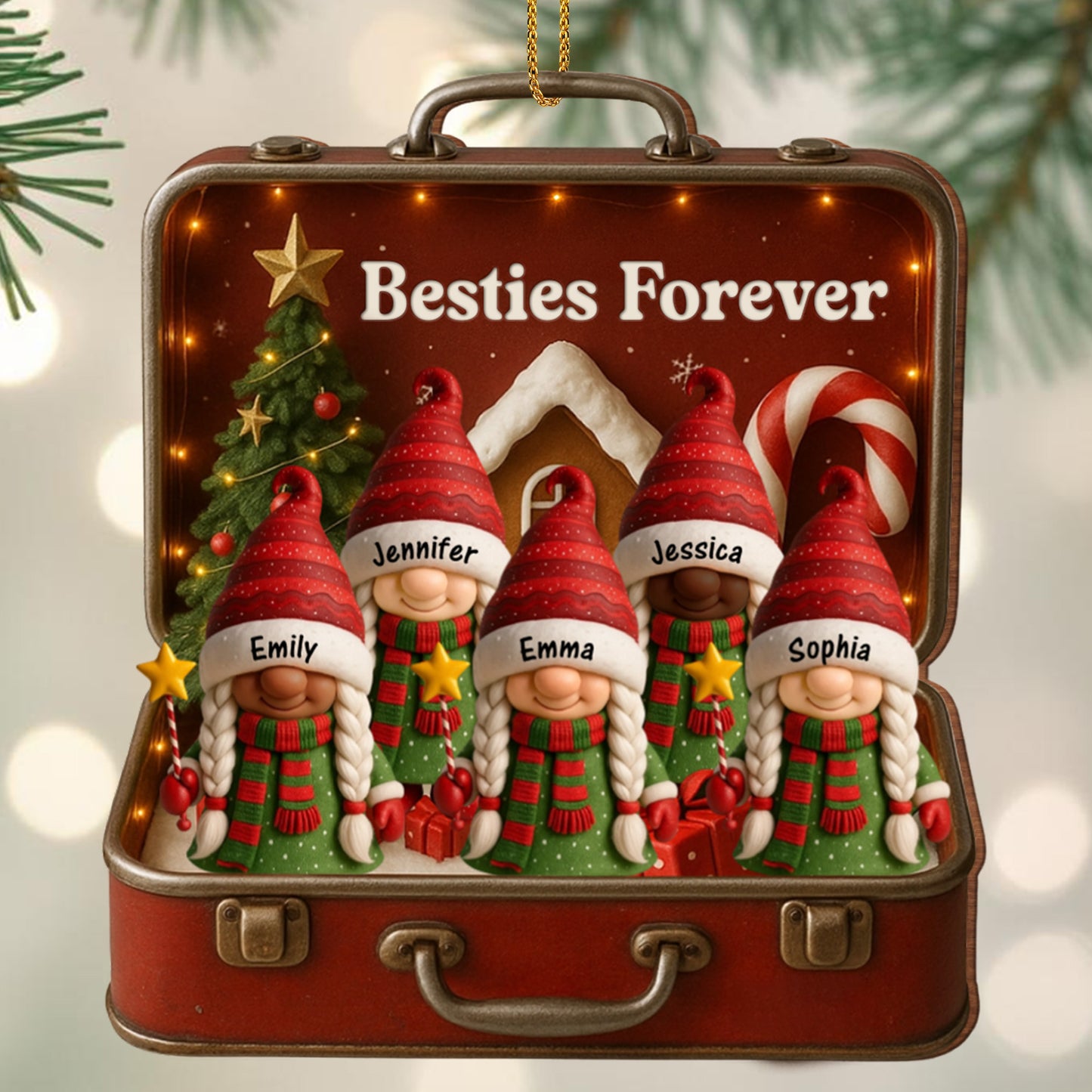 Besties Forever, Elves and Christmas Decorations