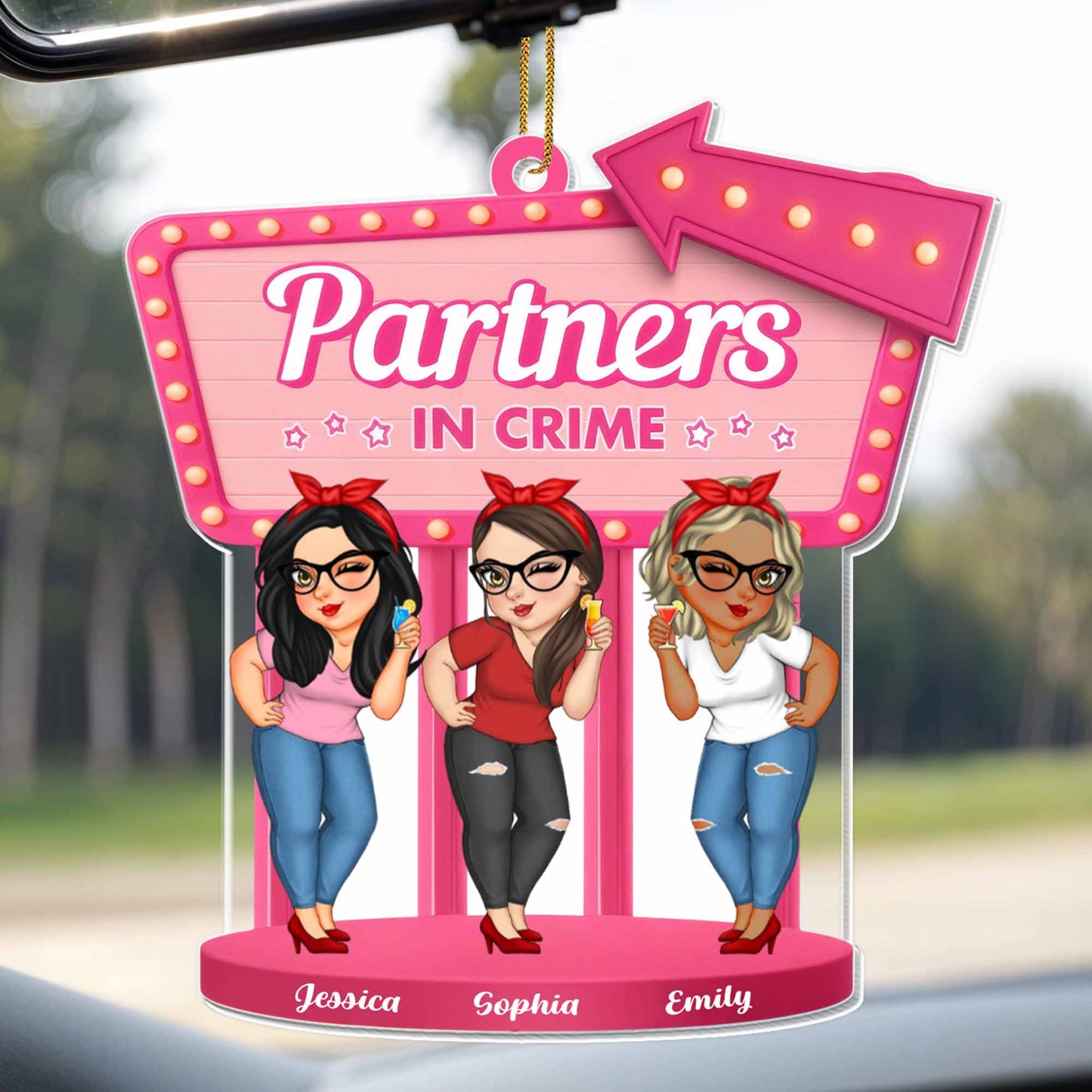 Partners In Crime Neon Sign Design