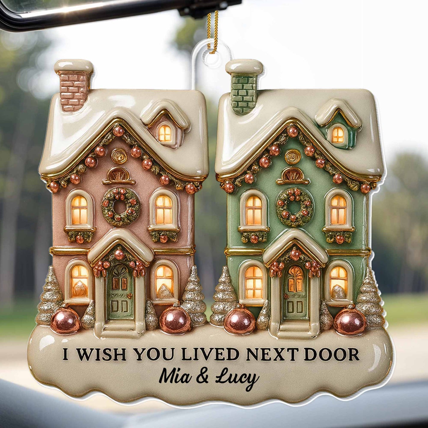 I Wish You Lived Next Door, House and Christmas Decor