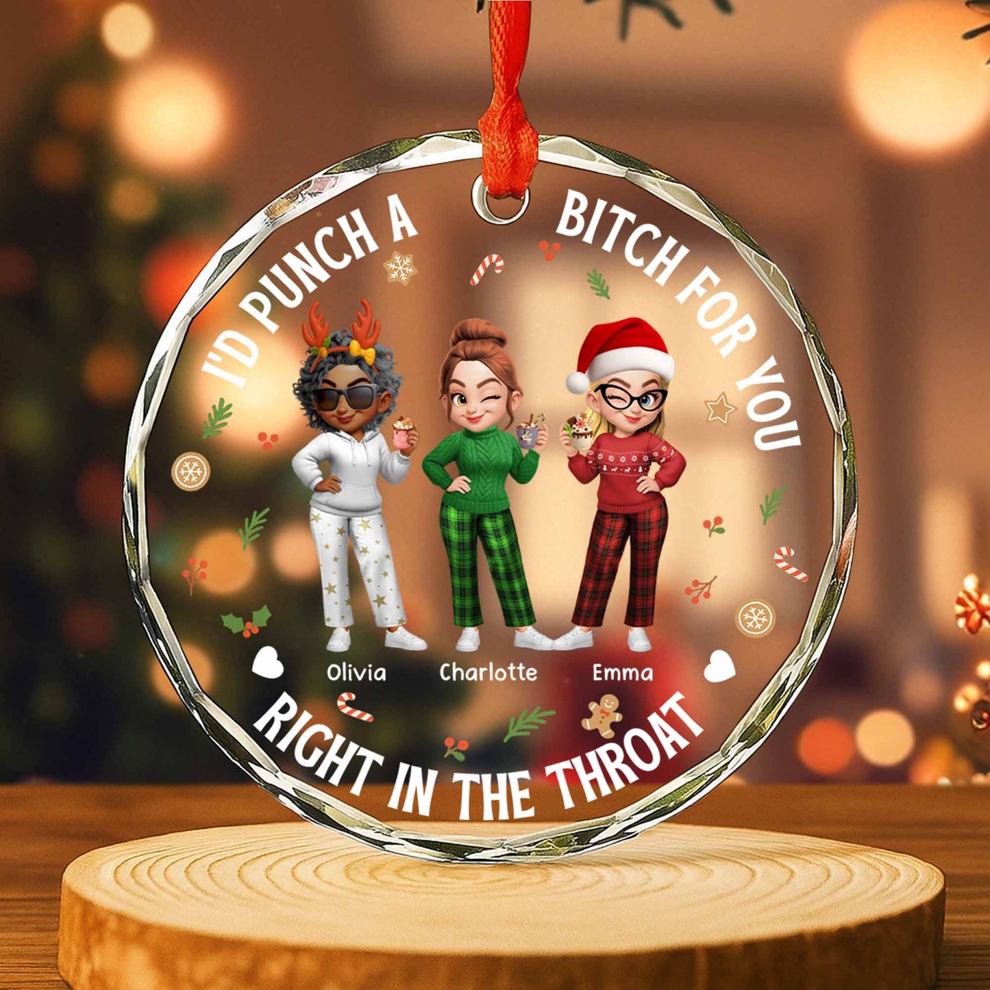 I'd Punch A B**** For You Right In The Throat, Christmas Outfits