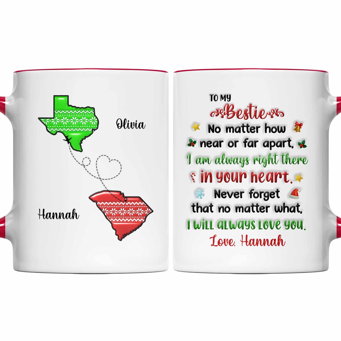 To My Bestie, Love, Friendship Across State Lines