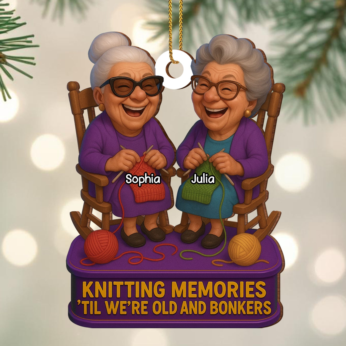 Knitting Memories 'Til We're Old and Bonkers