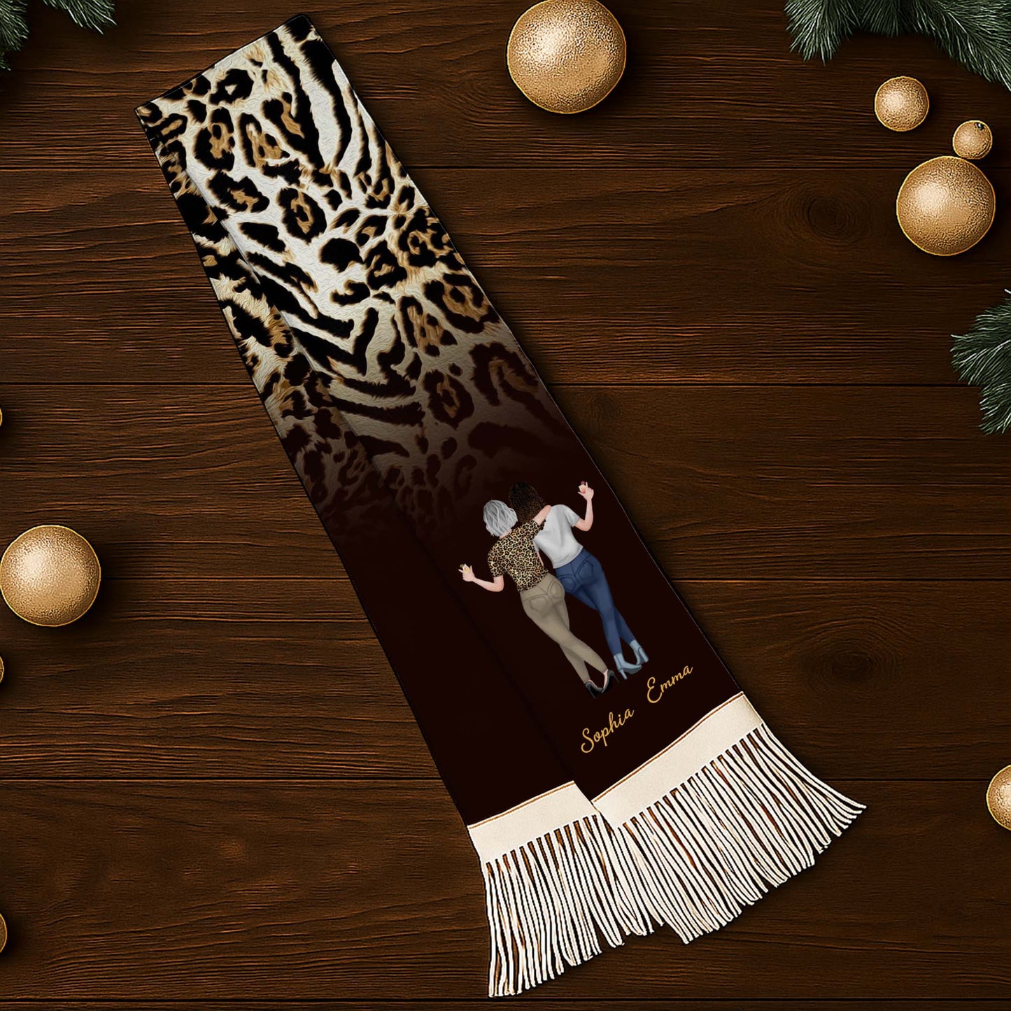 To My Bestie, Two Women Walking Arm in Arm