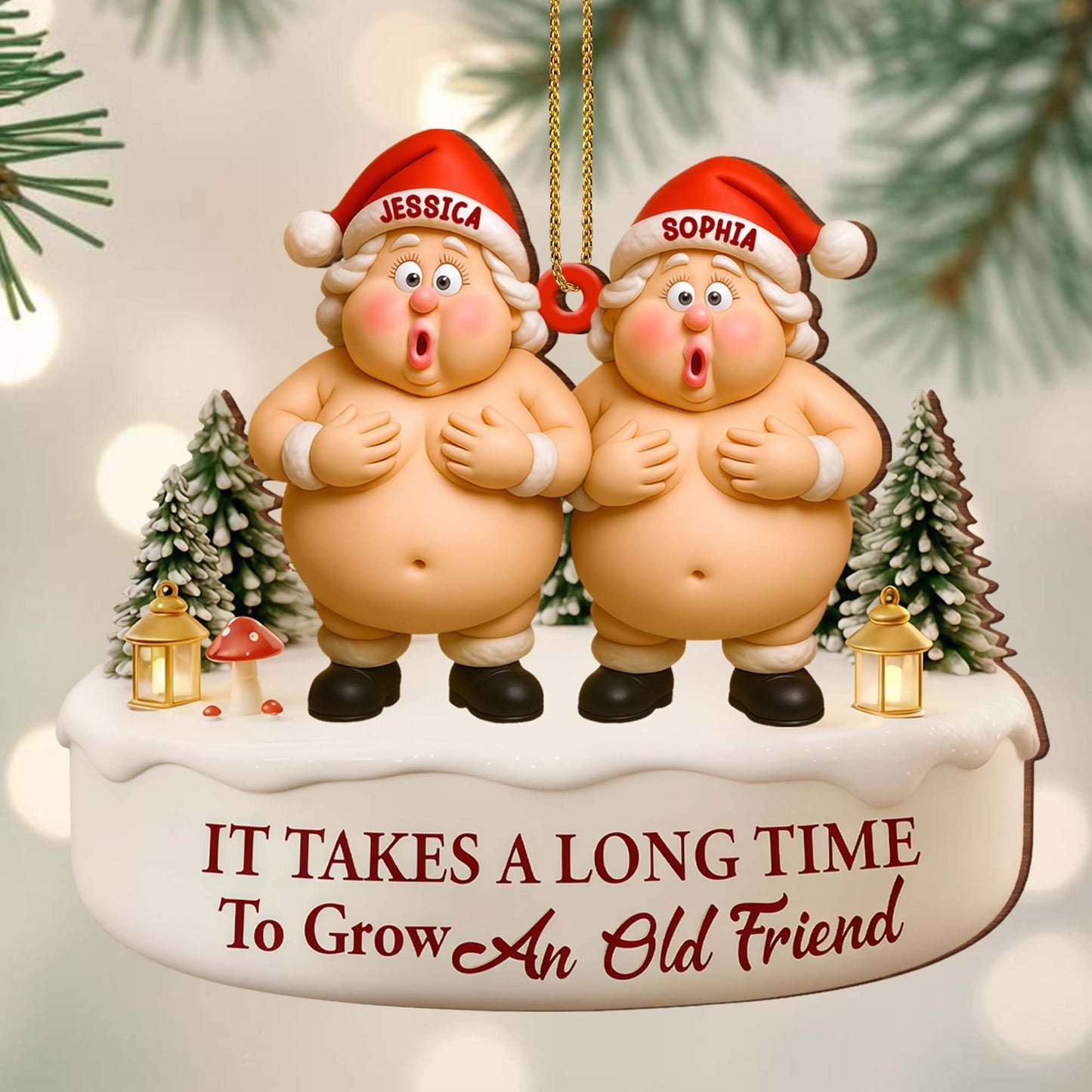 It Takes A Long Time To Grow An Old Friend Christmas Elves