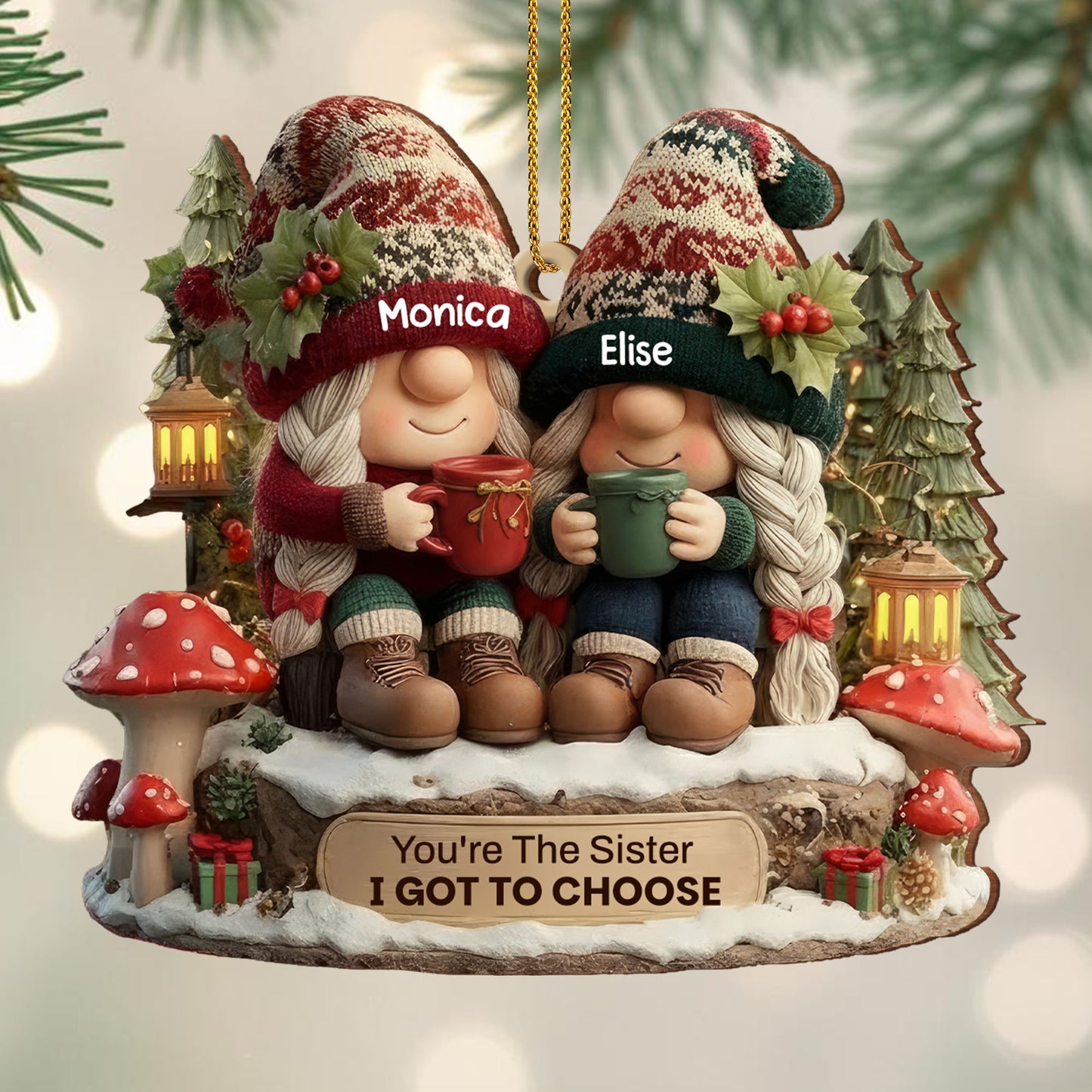 You're The Sister I Got To Choose, Gnomes And Mushrooms