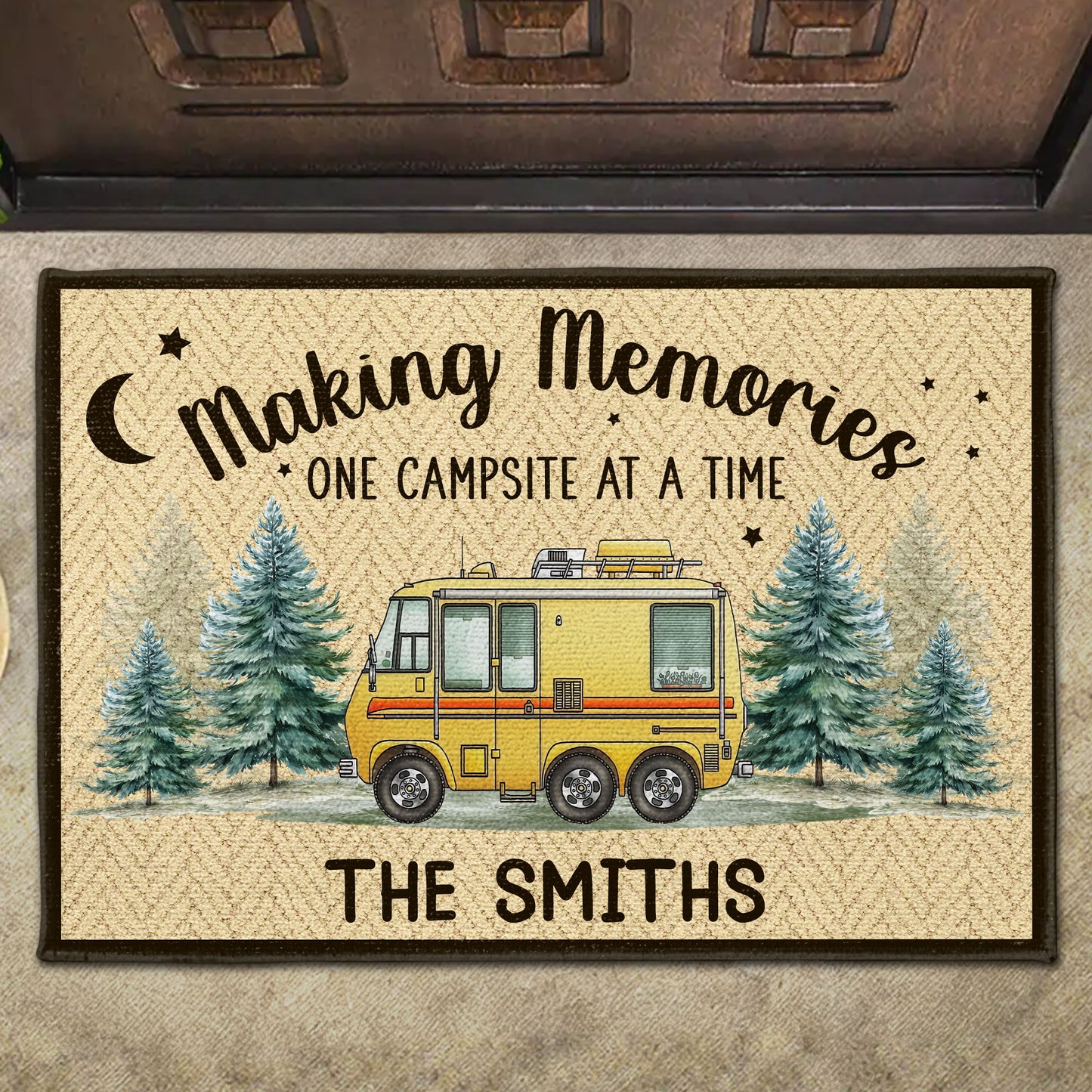 Making Memories One Campsite At A Time With Campervan And Trees