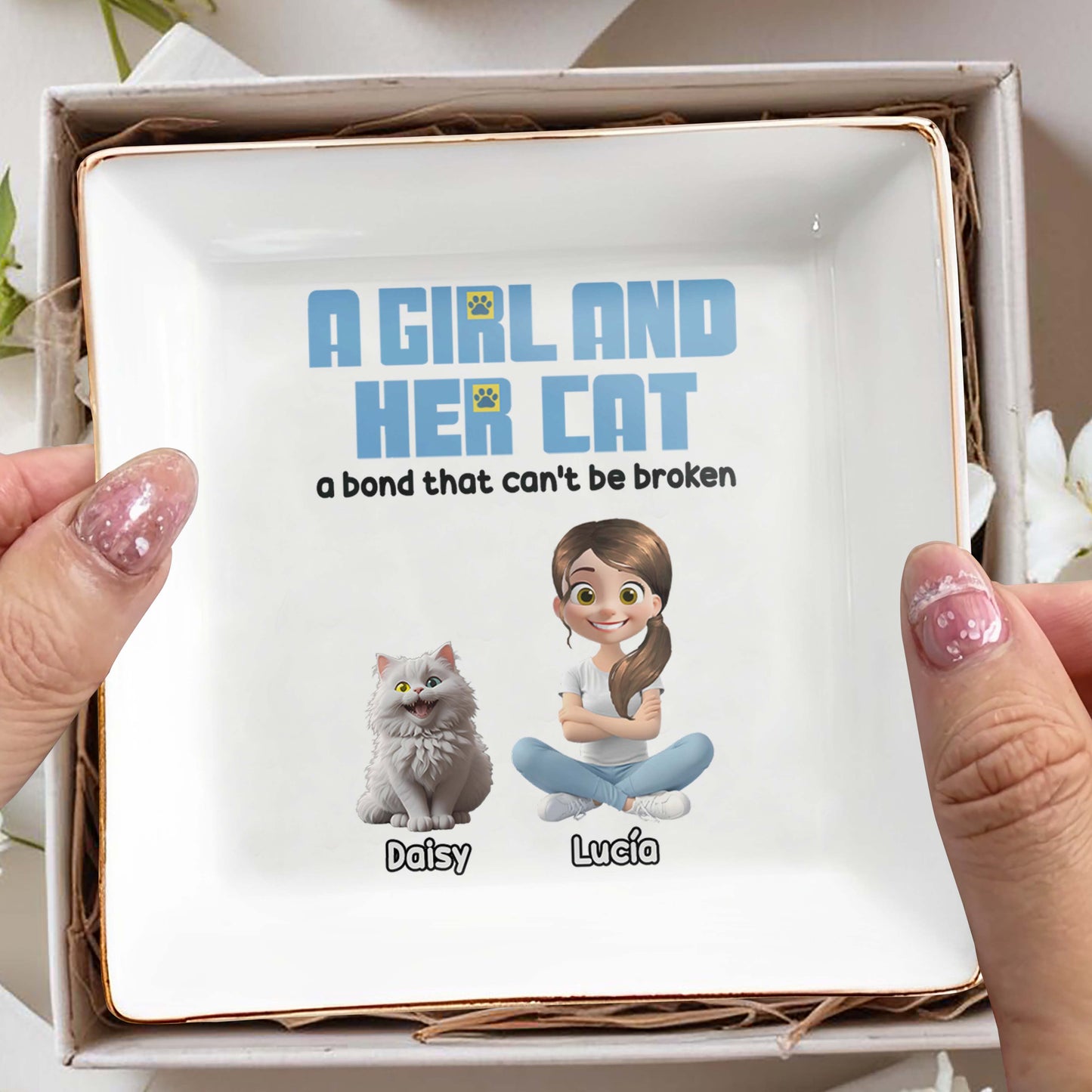 A Girl And Her Cat, A Bond That Can't Be Broken