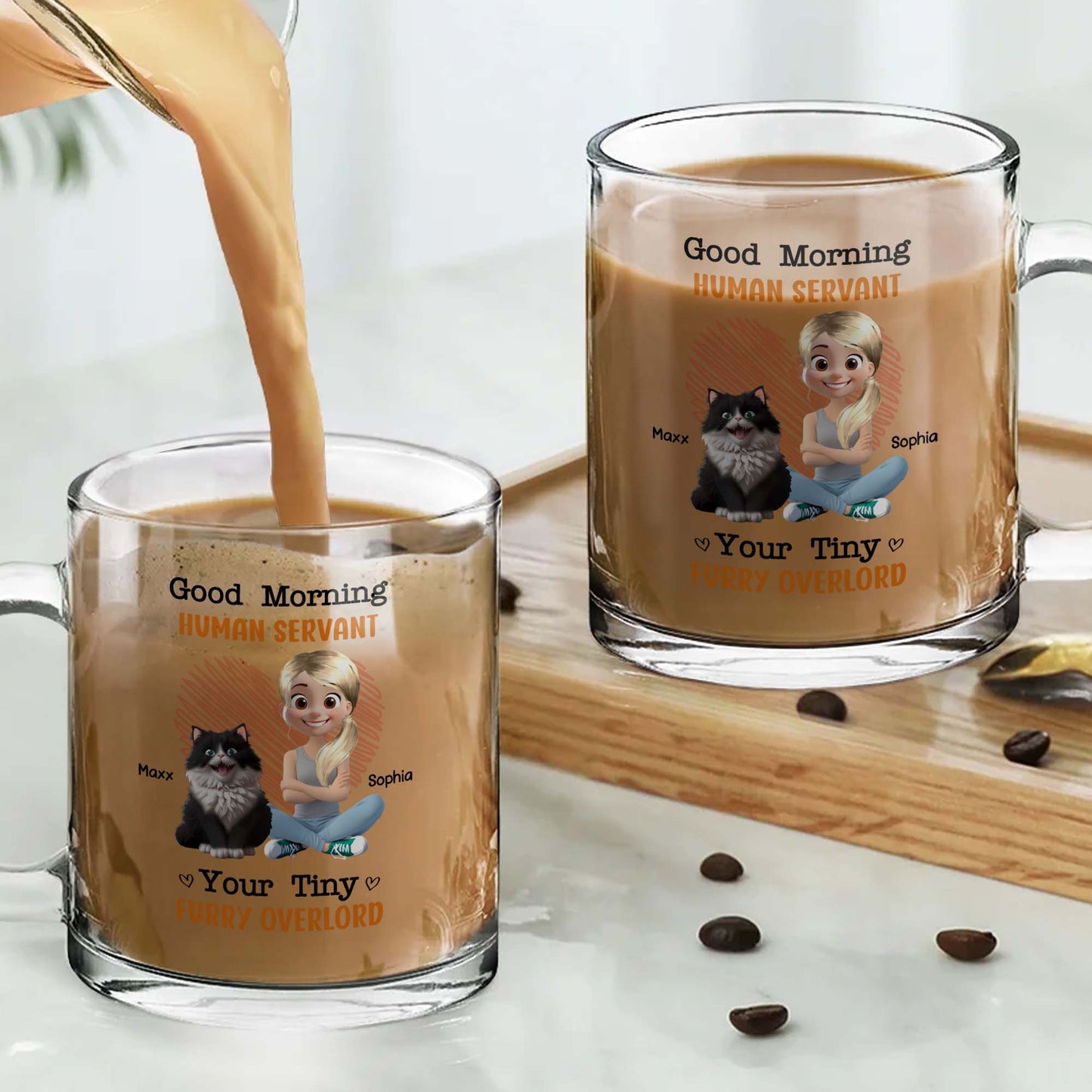 Good Morning Human Servant, Your Tiny Furry Overlord