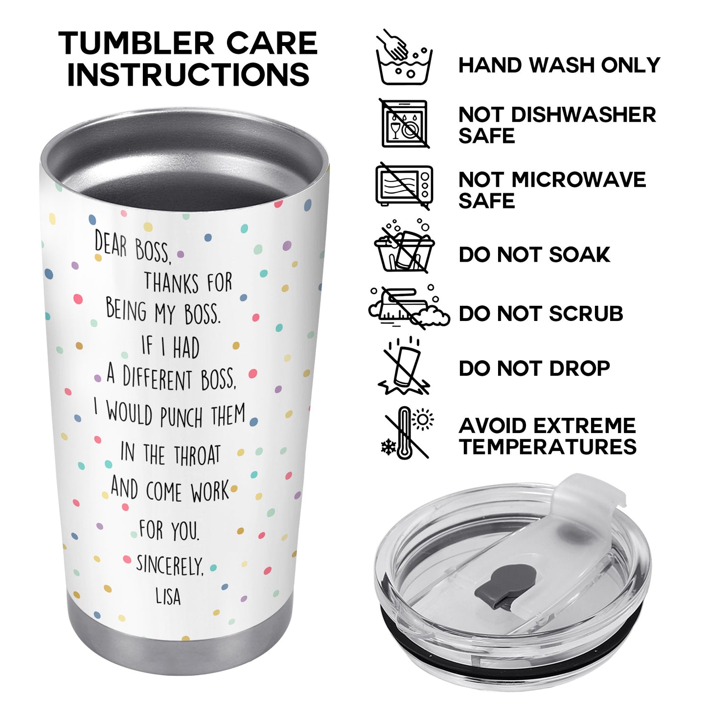 Appreciation Message For Boss Featuring DNA Helix