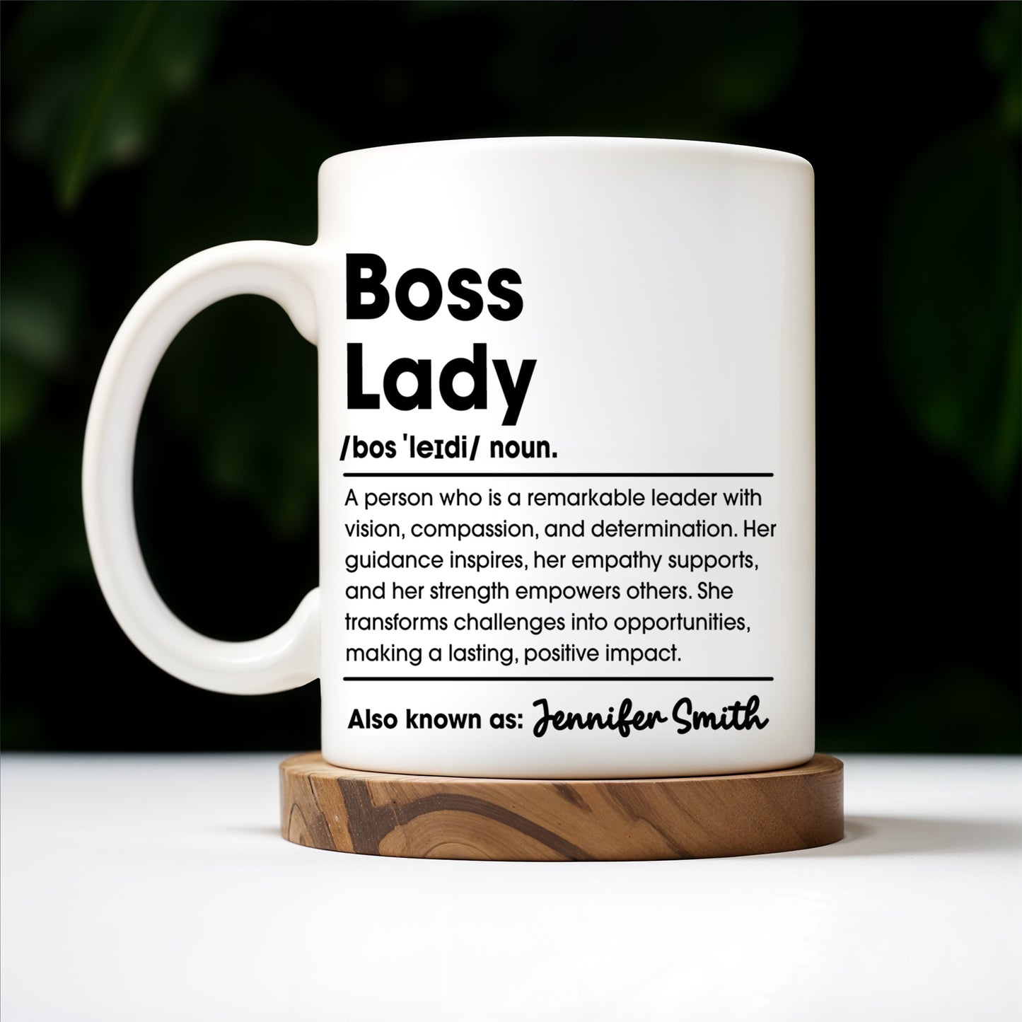 Boss Lady Remarkable Leader Coffee Mug