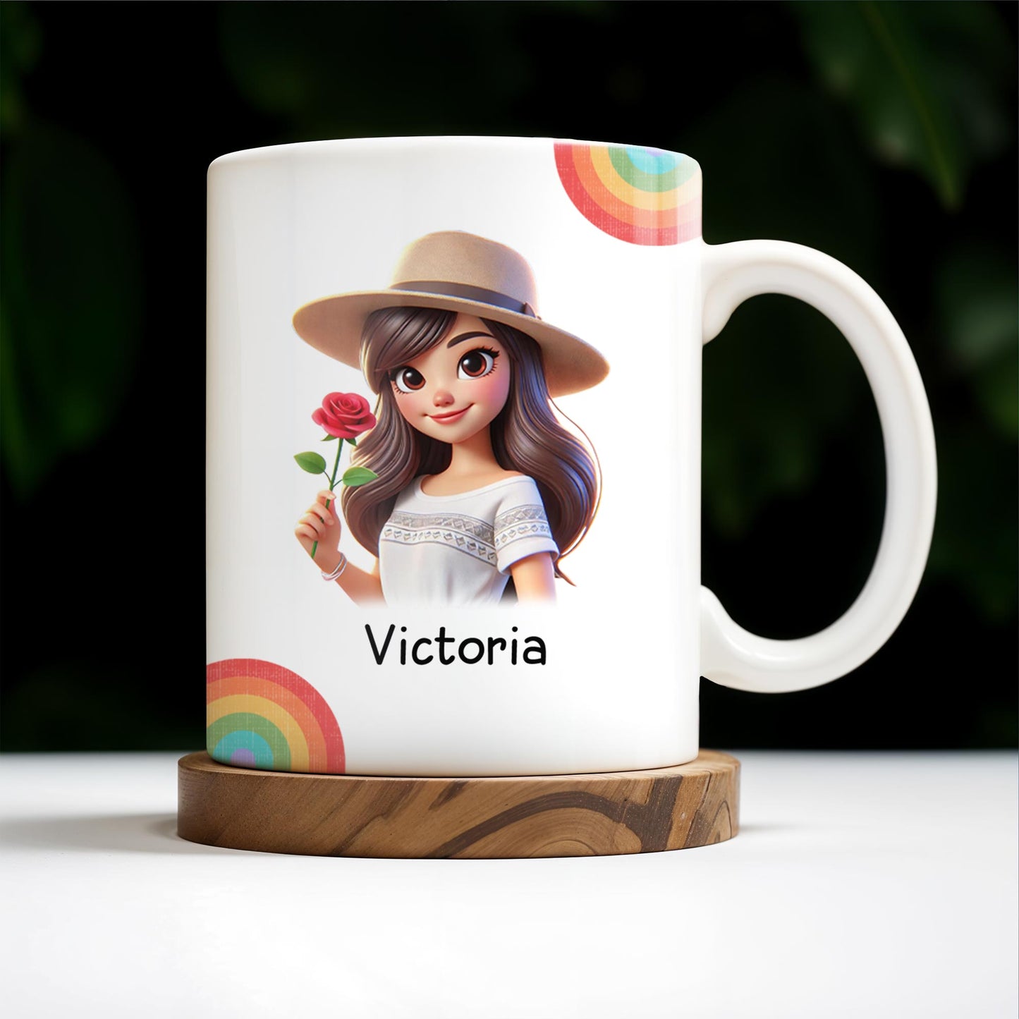 Always Here To Remind You Of Your Strength, Girl With Rose