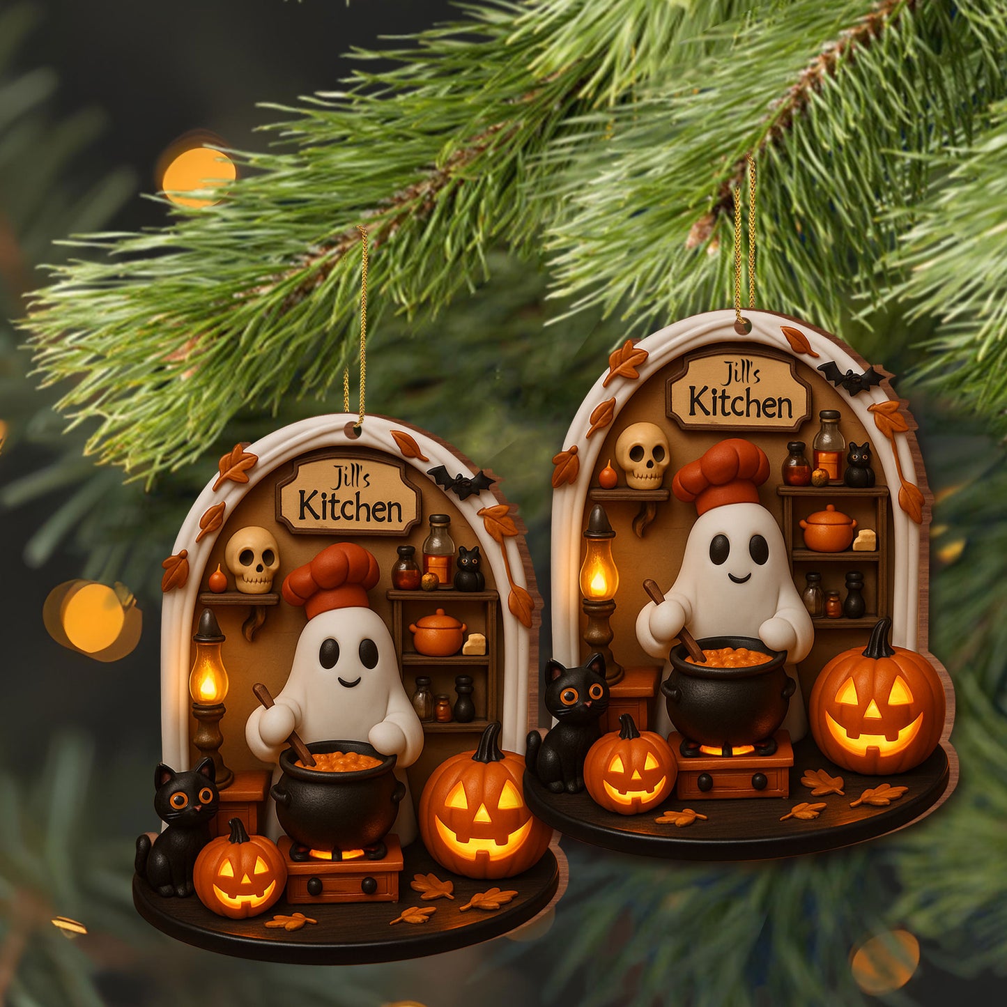 Jill's Kitchen, Ghost Cooking In A Cauldron