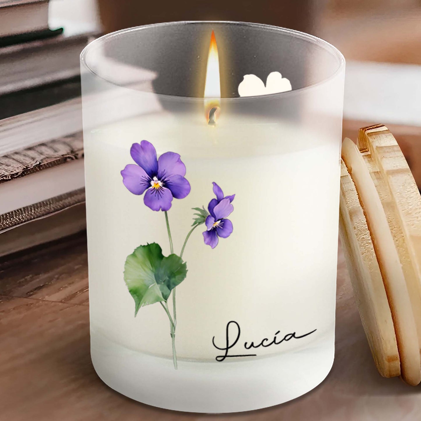 Spring Essence Floral Themed Candle