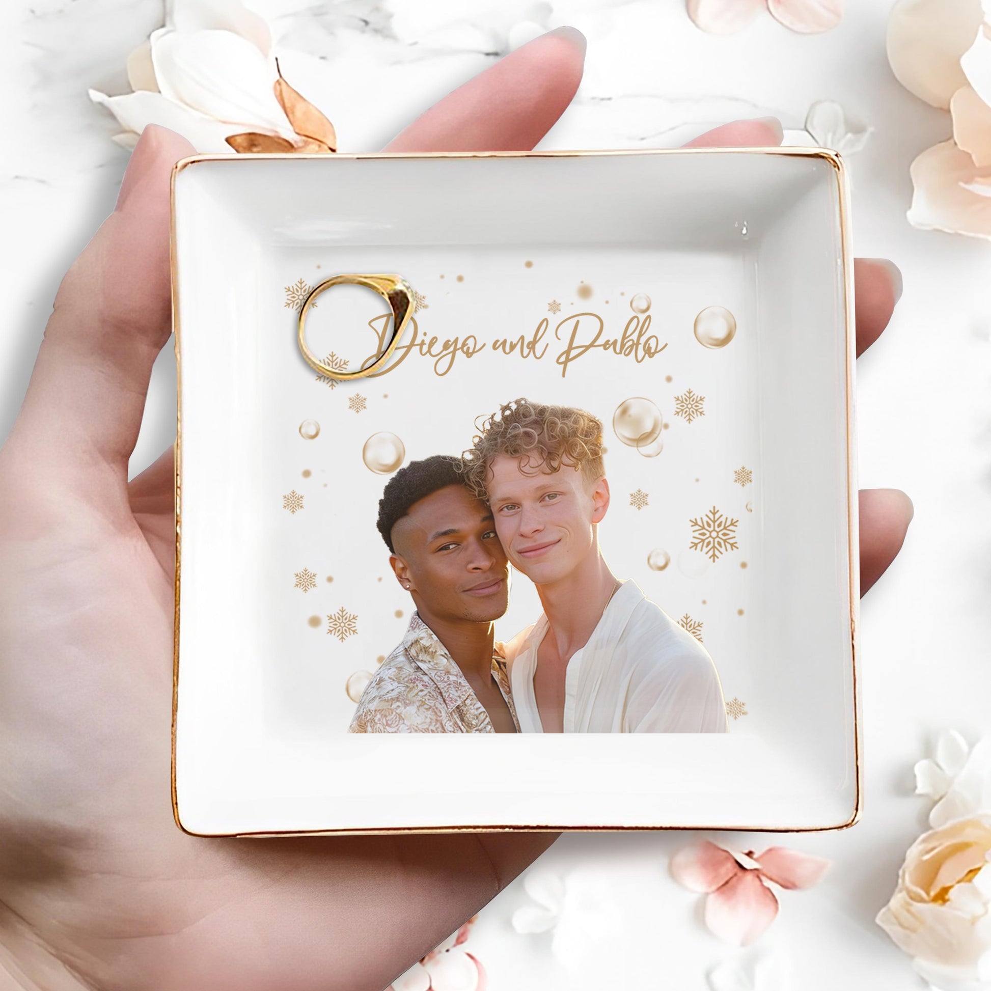 Forever And Always Custom Jewelry Dish