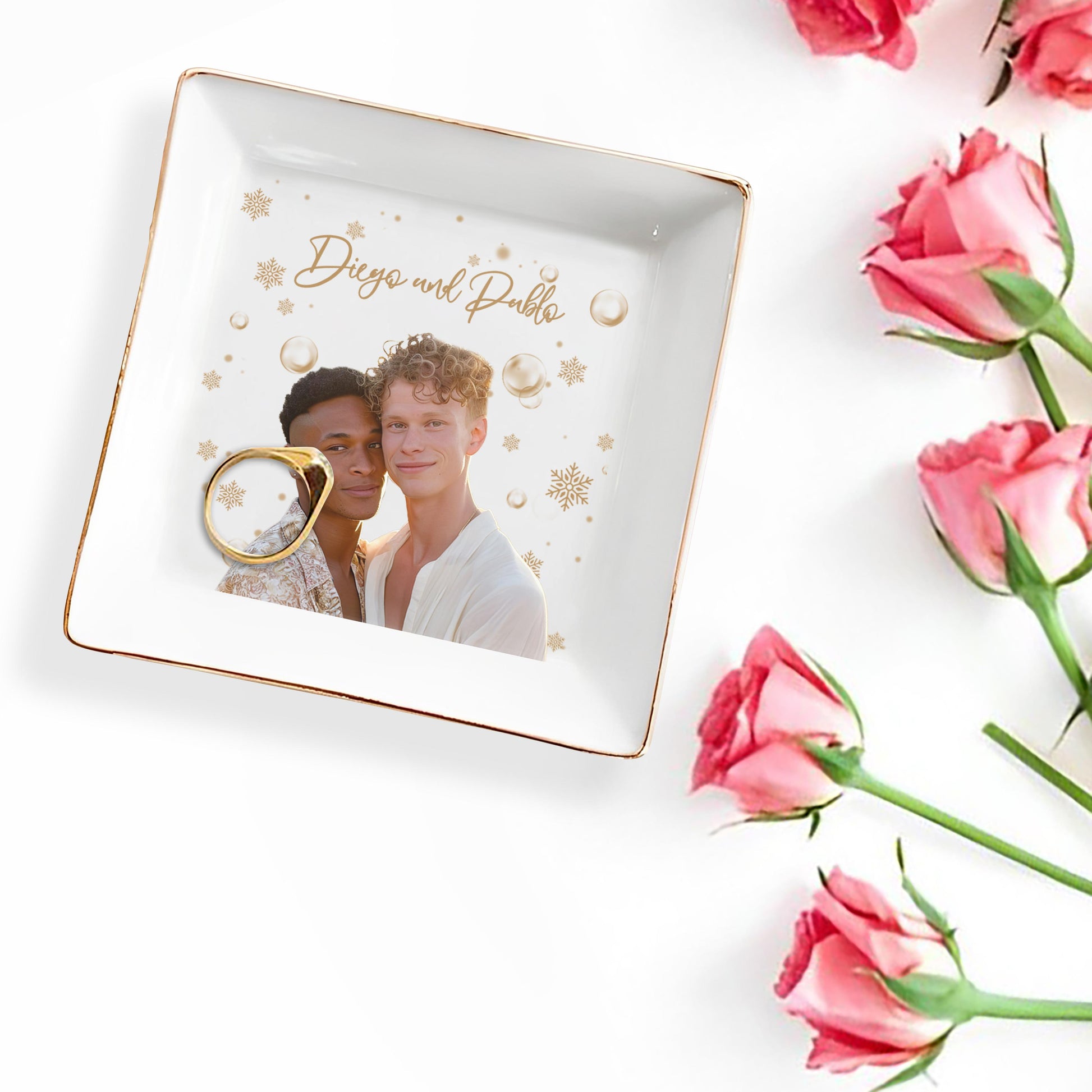 Forever And Always Custom Jewelry Dish