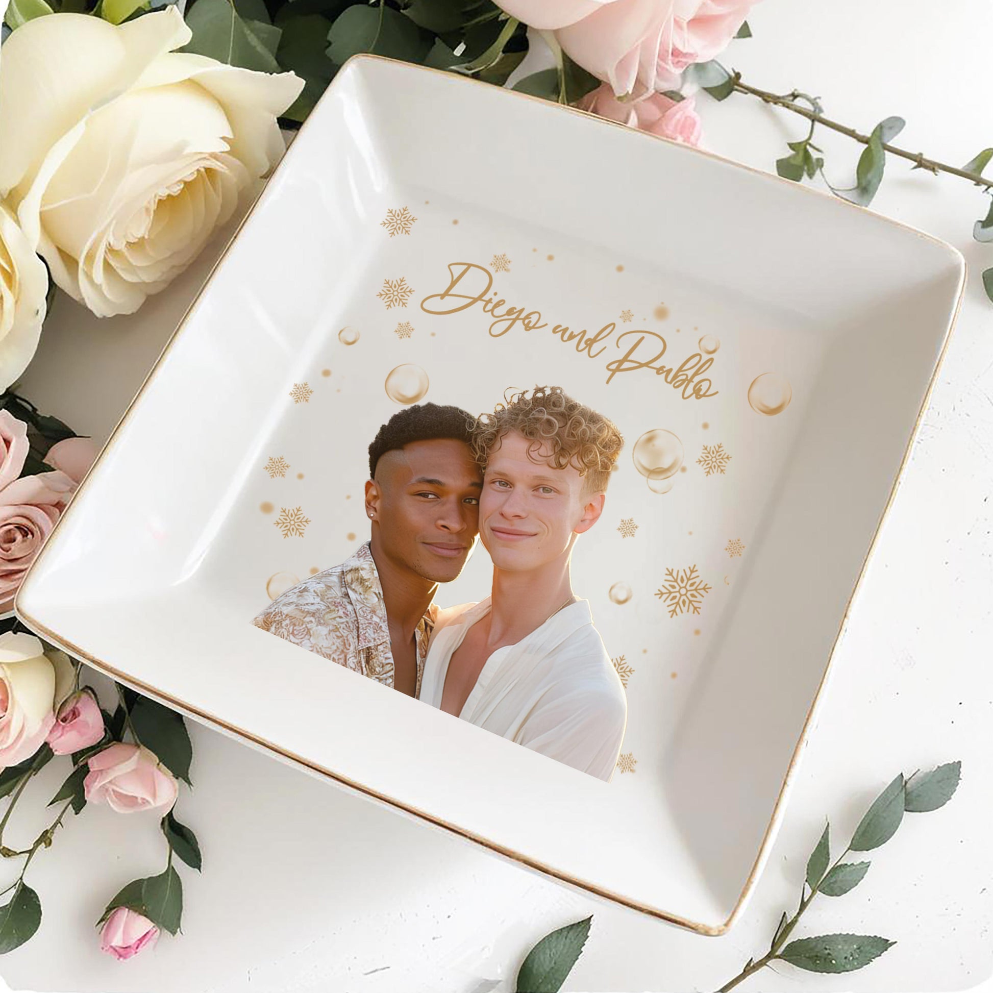 Forever And Always Custom Jewelry Dish