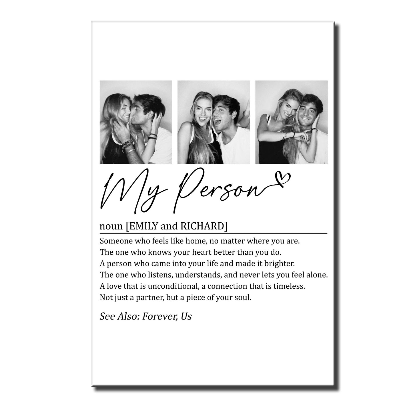 My Person, Unconditional Love Poster