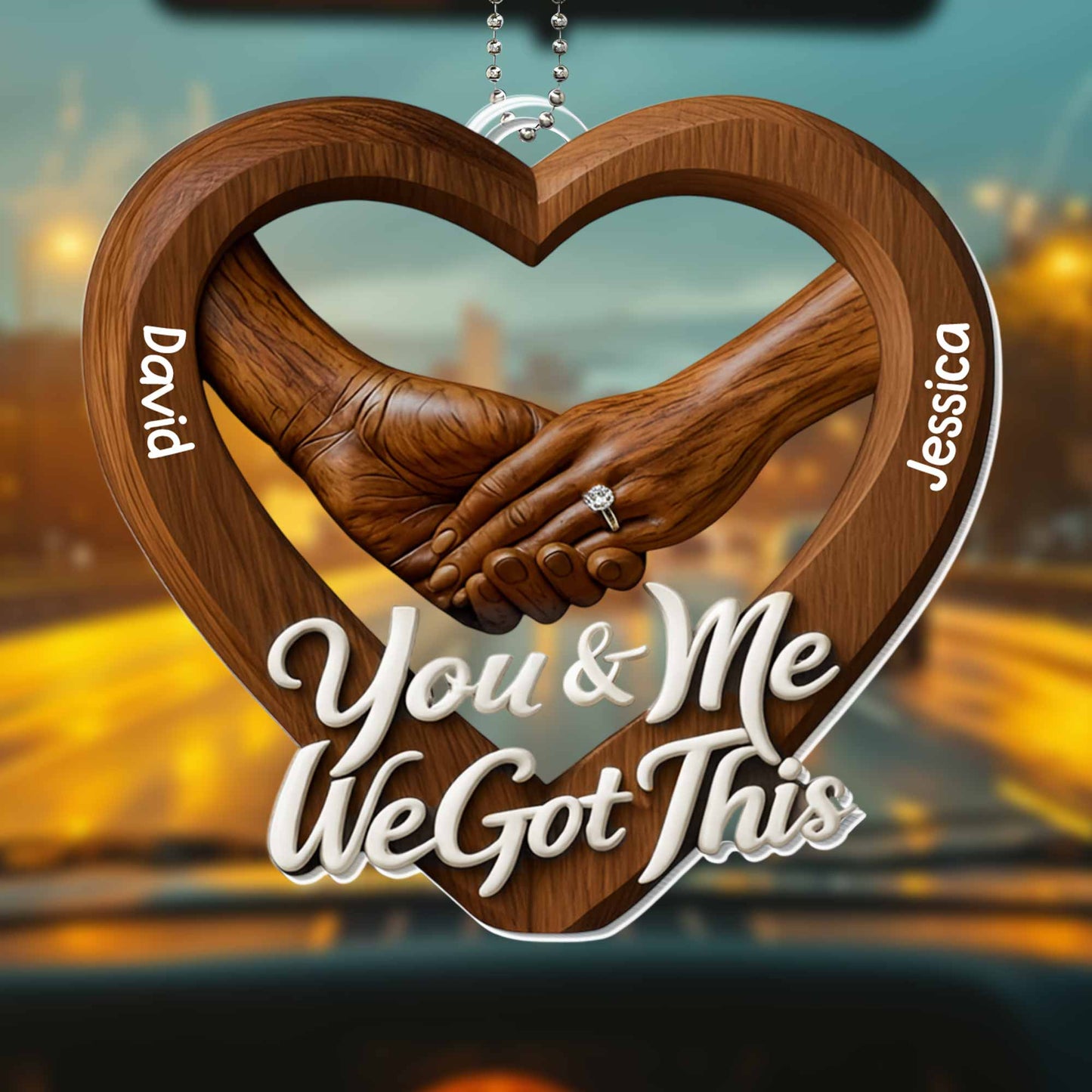You & Me We Got This, Heart and Hands Design