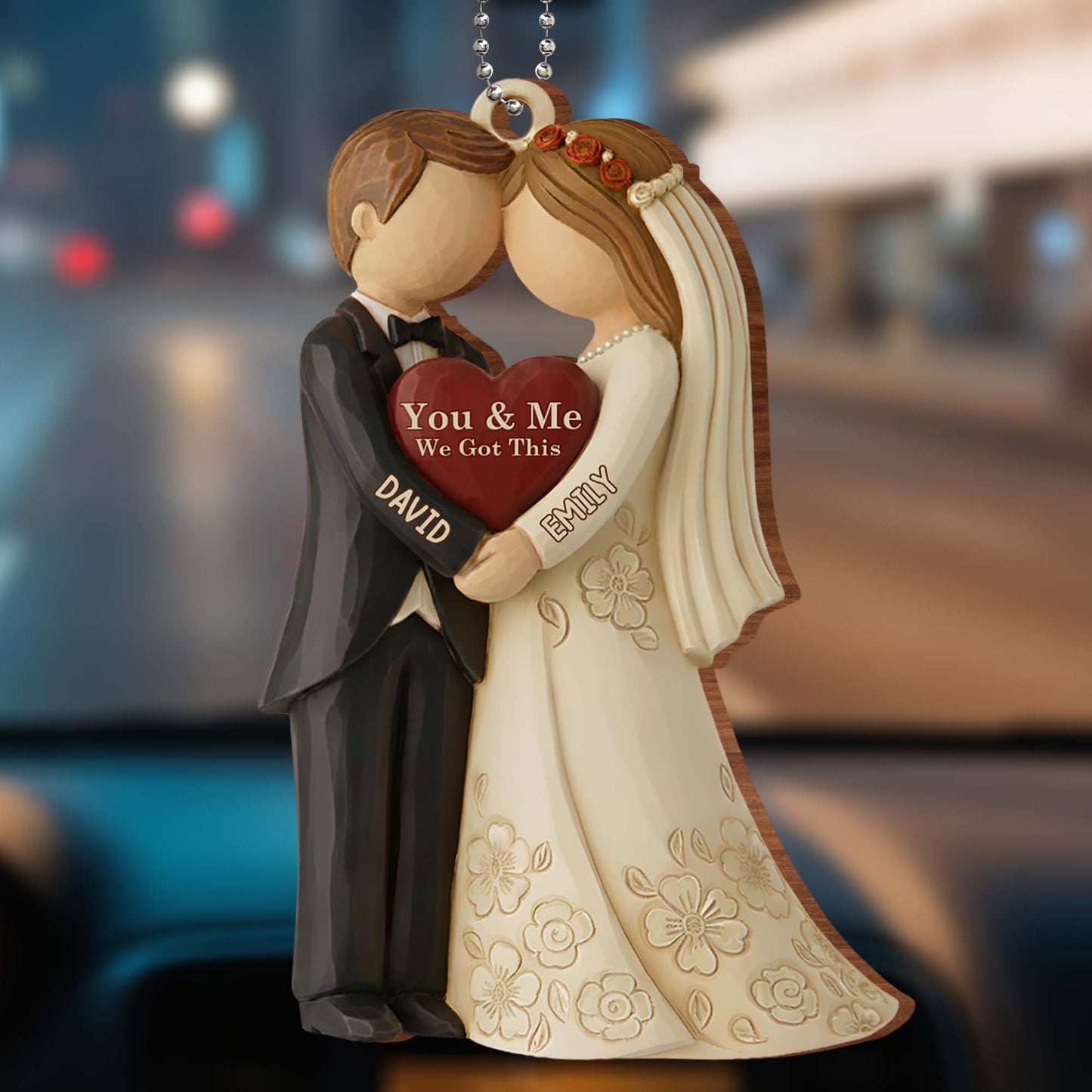 You & Me We Got This Couple Ornament