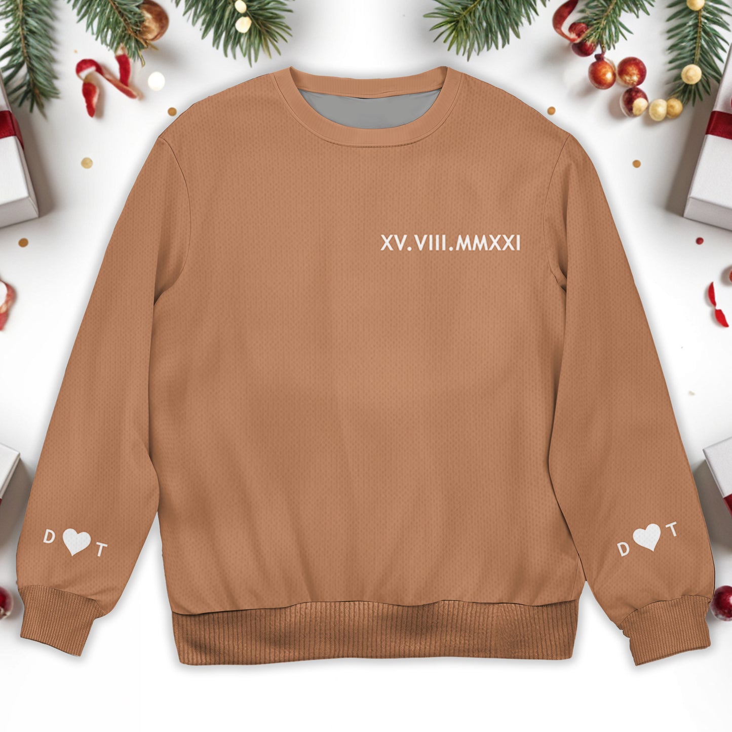 Forever In Love Together Since Sweatshirt With Hearts