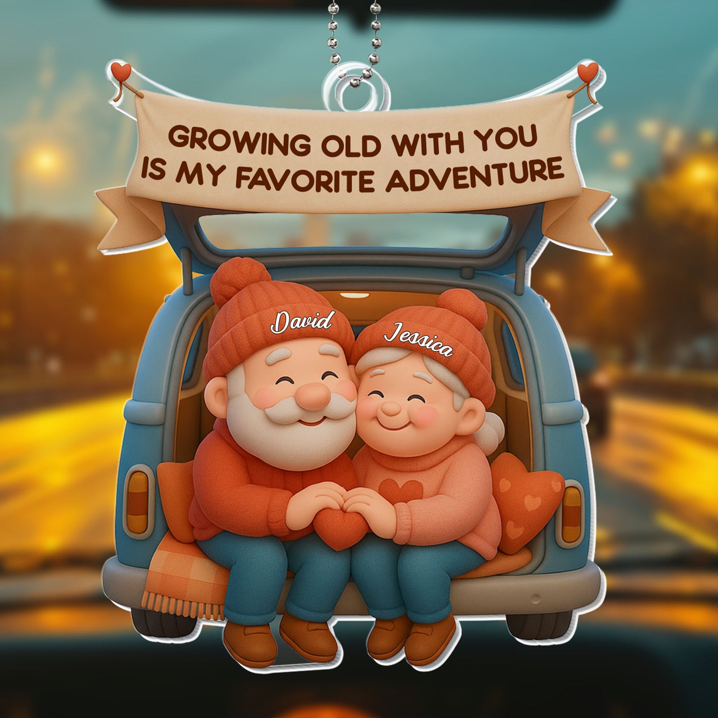 Growing Old With You, Favorite Adventure, Couple In Car