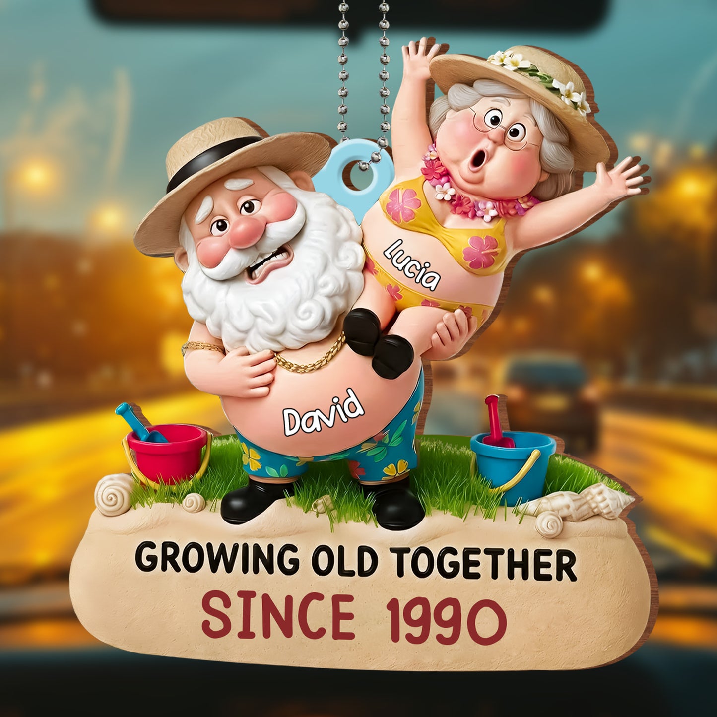 Growing Old Together, Beachwear And Straw Hats