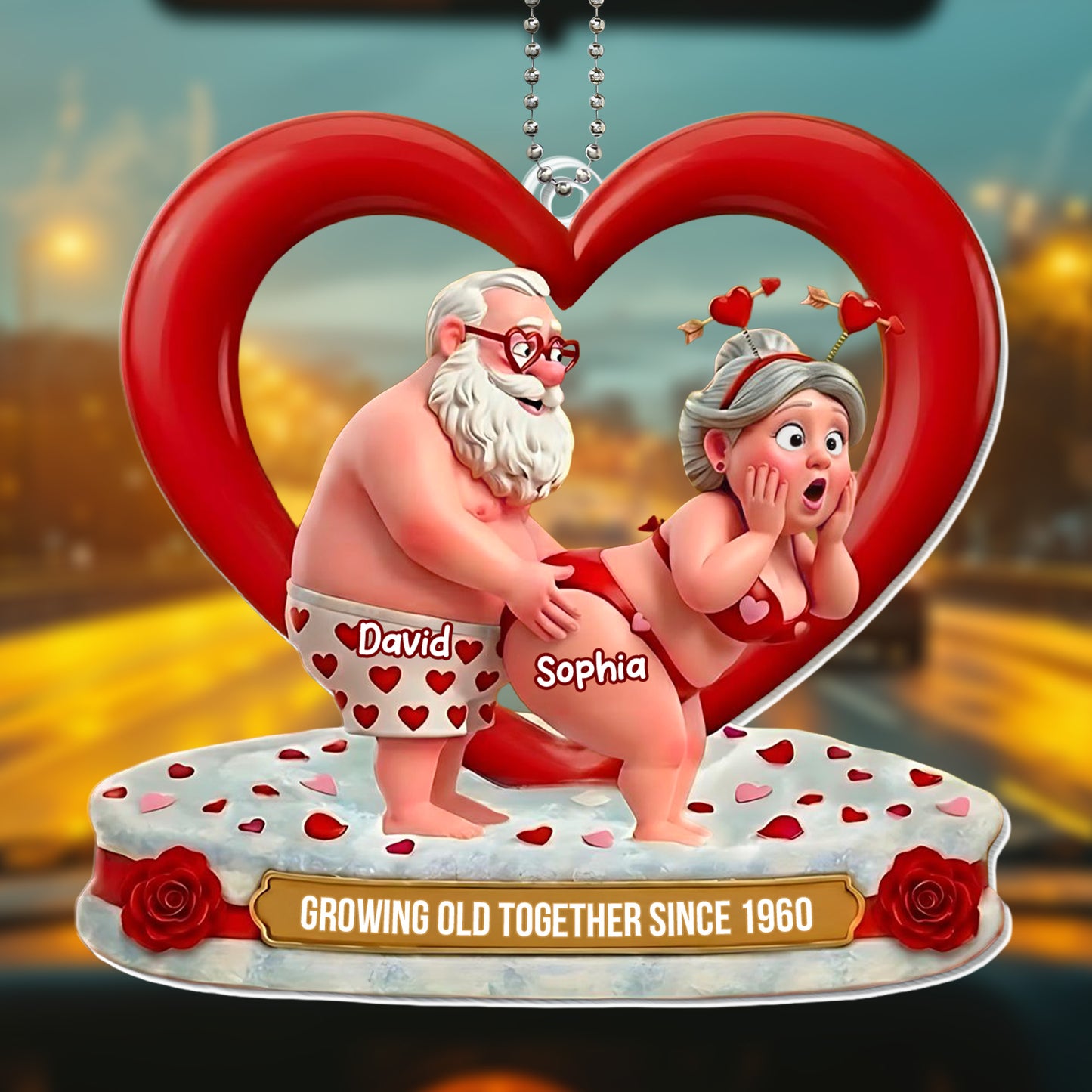 Growing Old Together, Heart And Roses