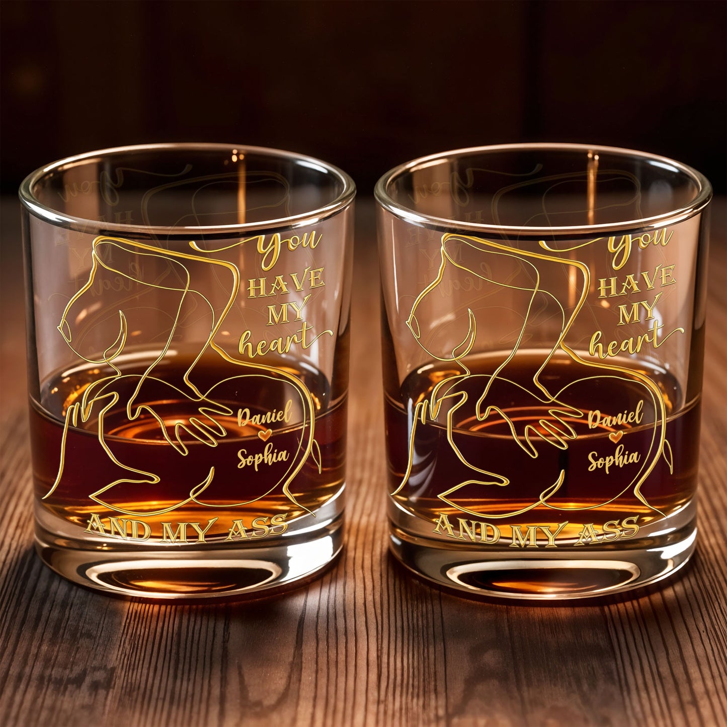 You Have My Heart, Romantic Gesture Design