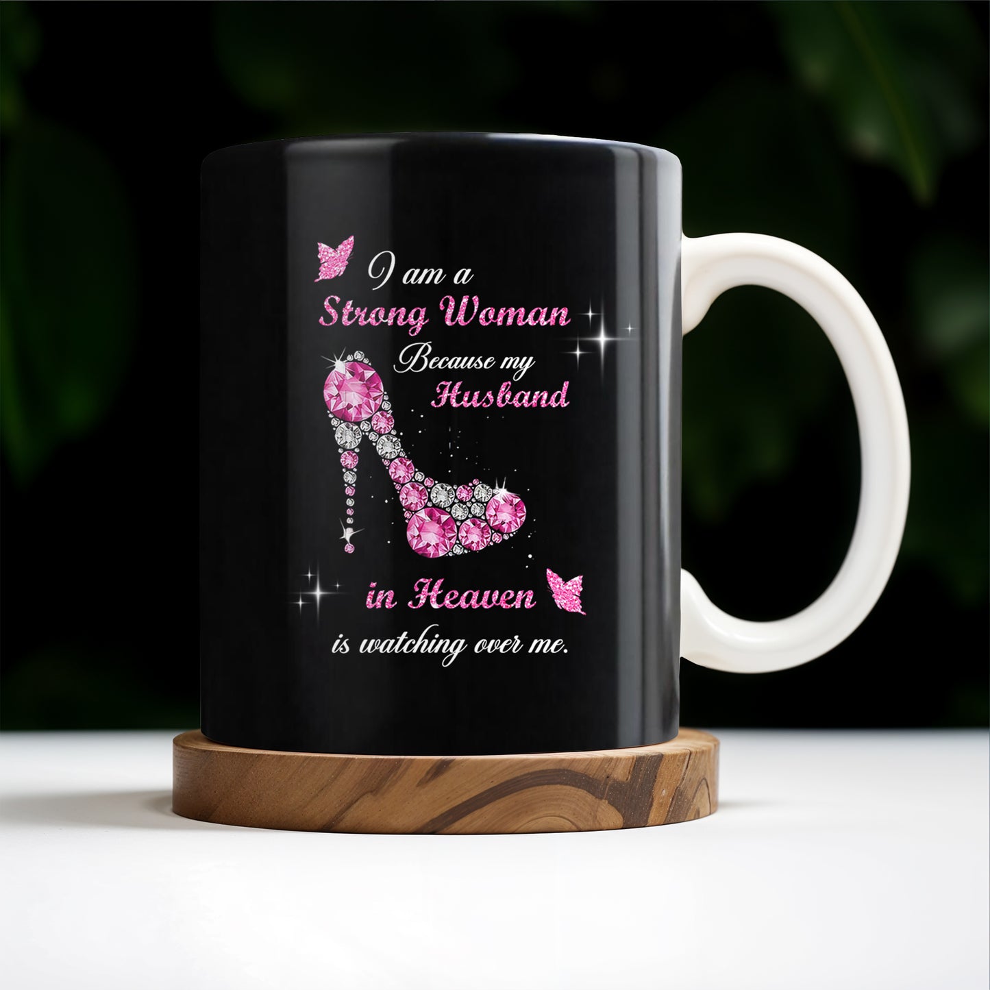 Strong Woman High Heels Memorial Mug
