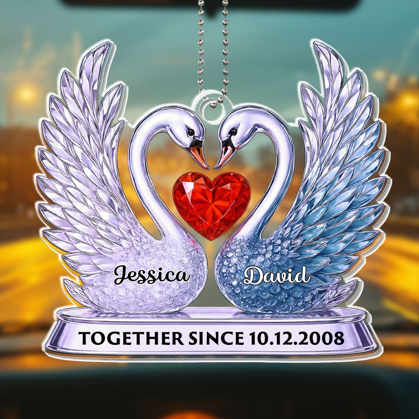 Together Since With Swans And Heart