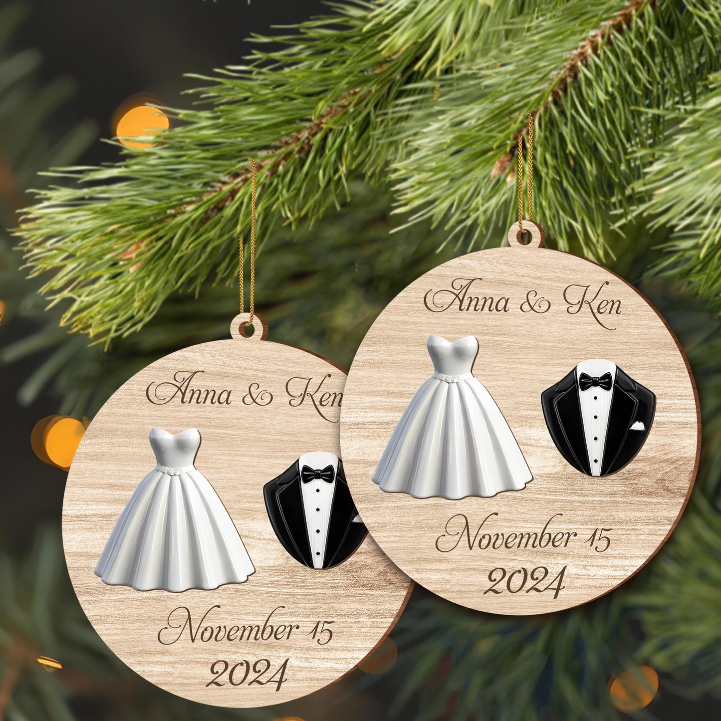 Celebrate Love Together Forever With Wedding Dress And Tuxedo