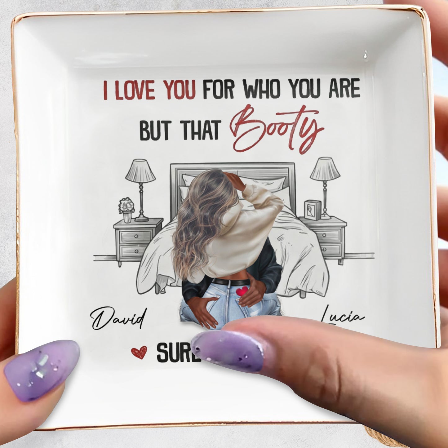 I Love You for Who You Are, Couple Embrace