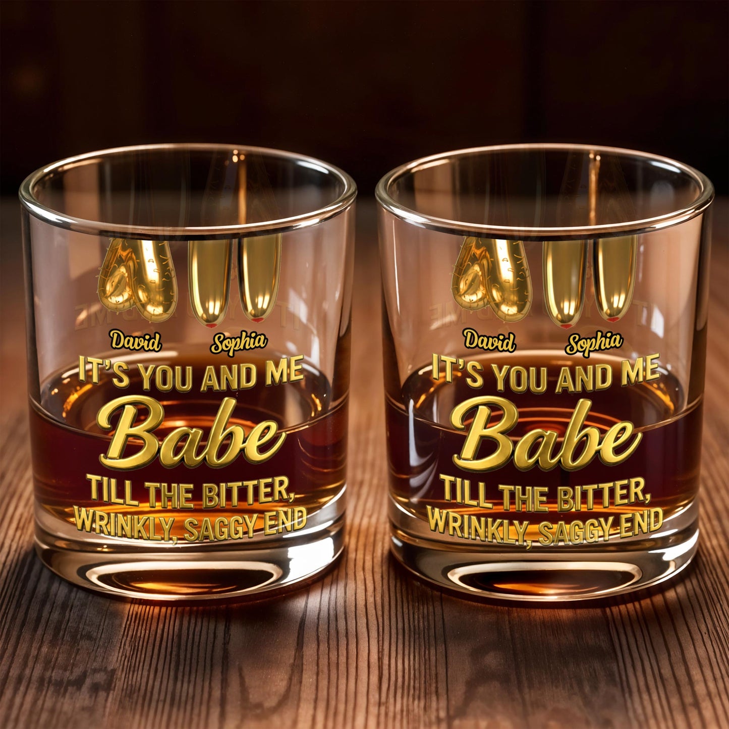 It's You And Me Babe Till The Bitter End