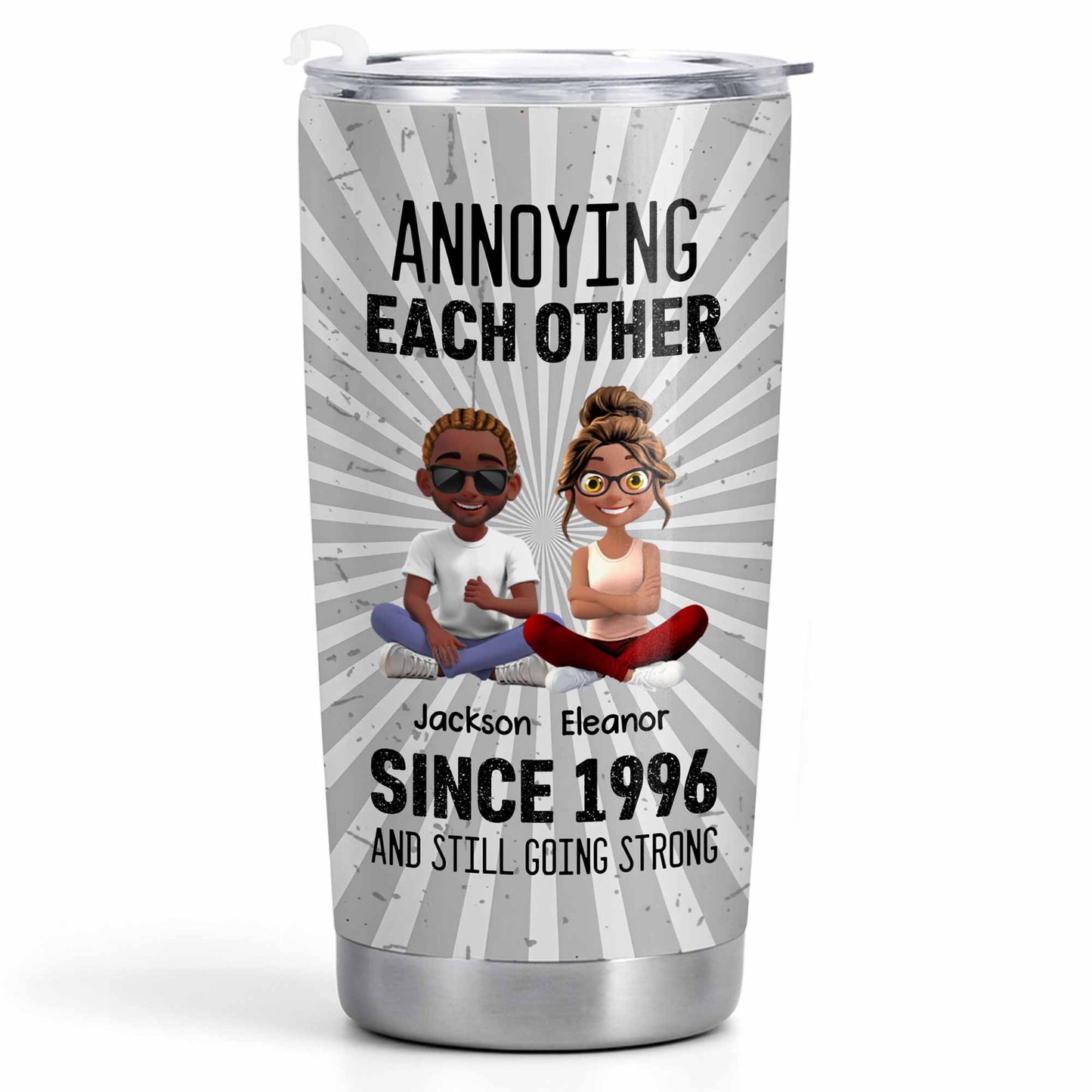 Annoying Each Other Since, Cartoon Characters Design