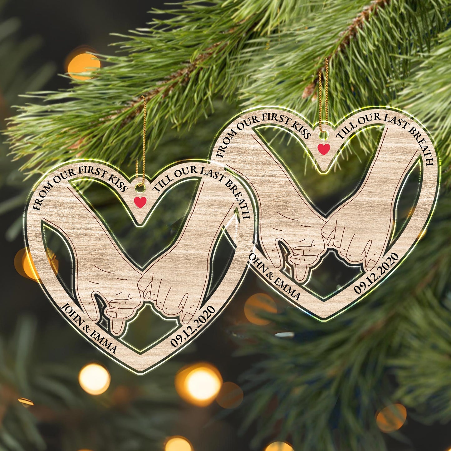 From Our First Kiss 'Til Our Last Breath, Heart And Hands