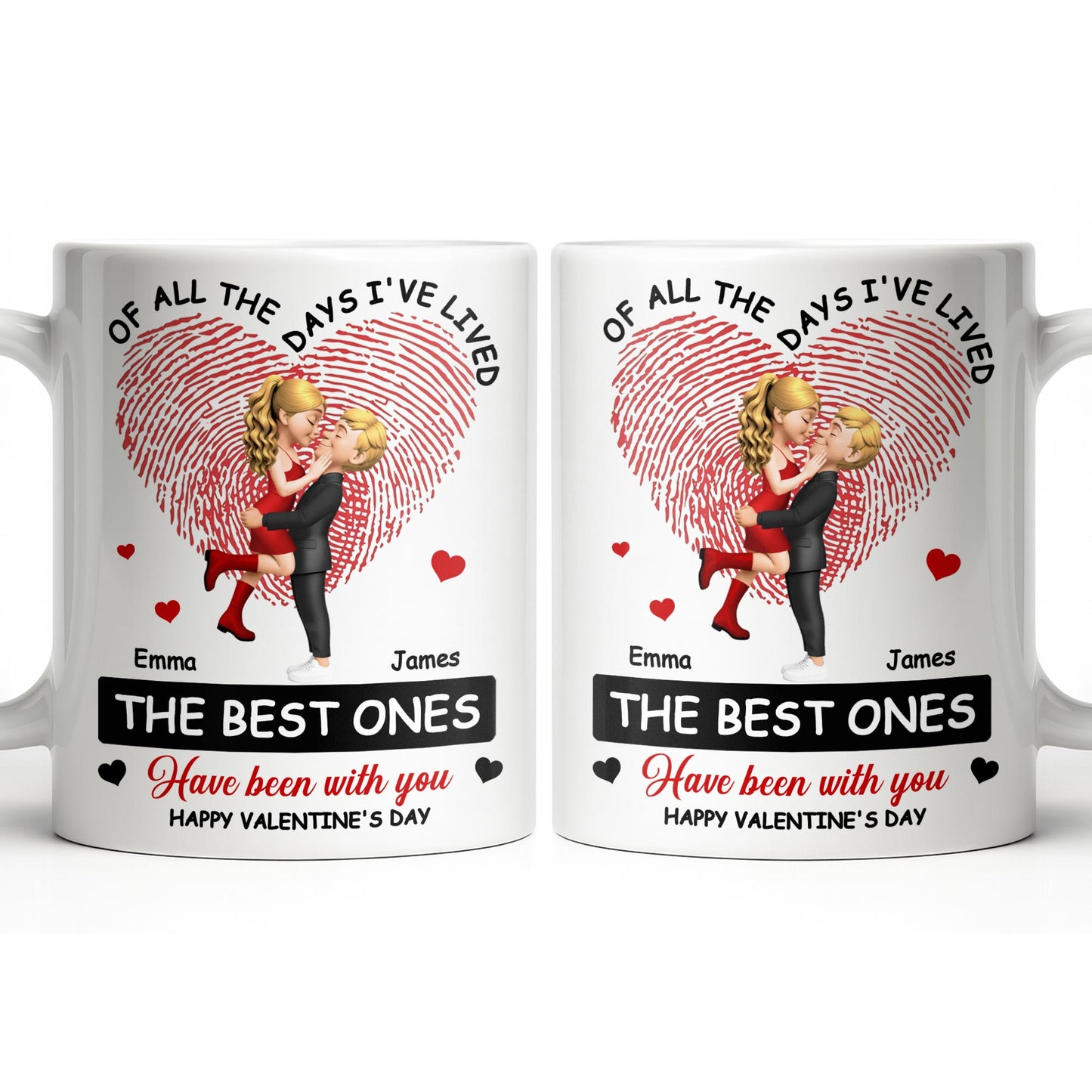 Of All The Days I've Lived, The Best Ones With Heart And Couple